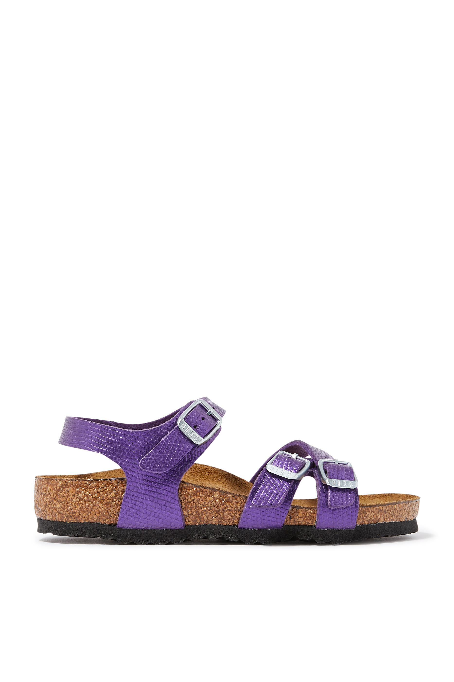Kids Kumba Birko-Flor Embossed Sandals