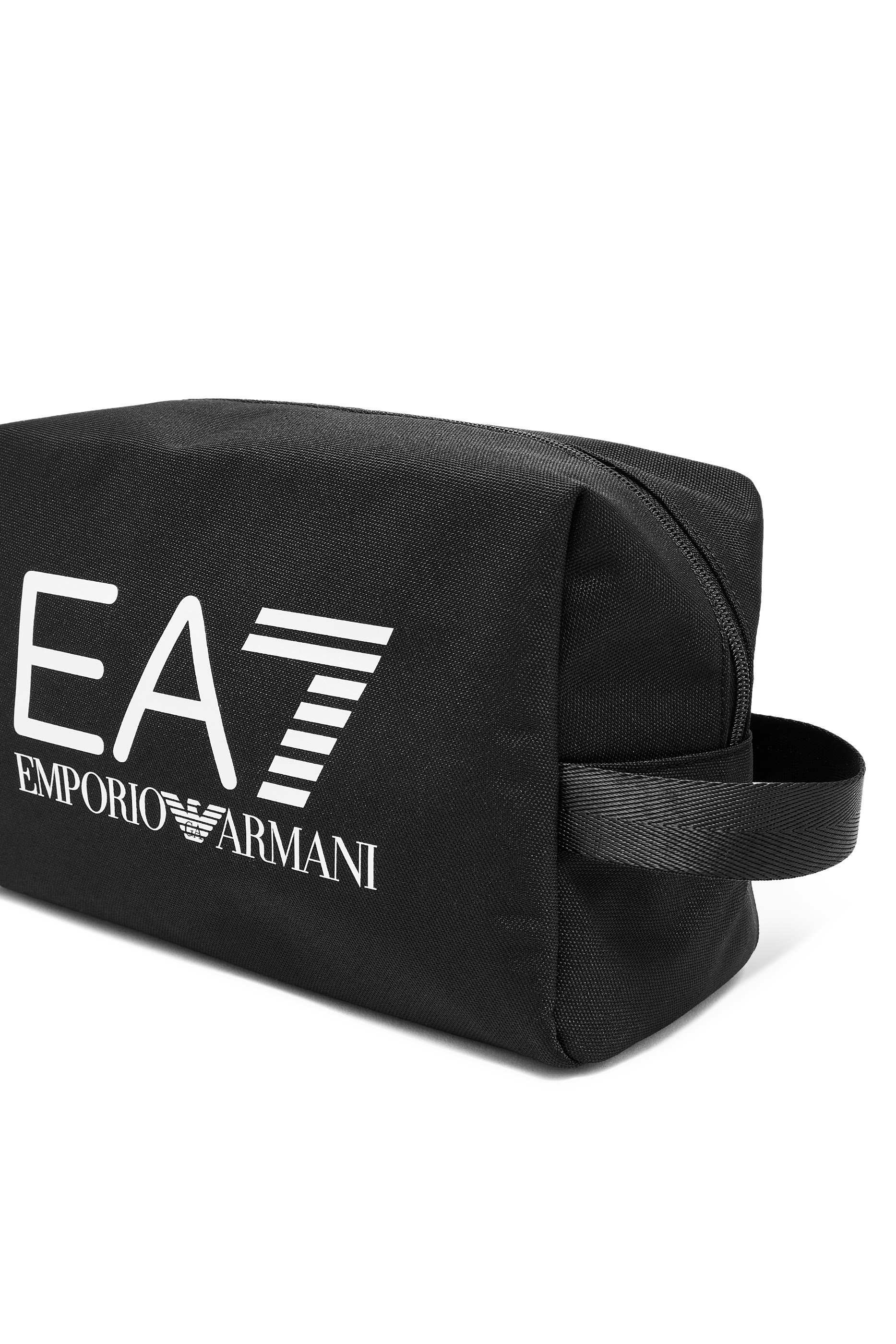 EA7 Logo Train Core Washbag