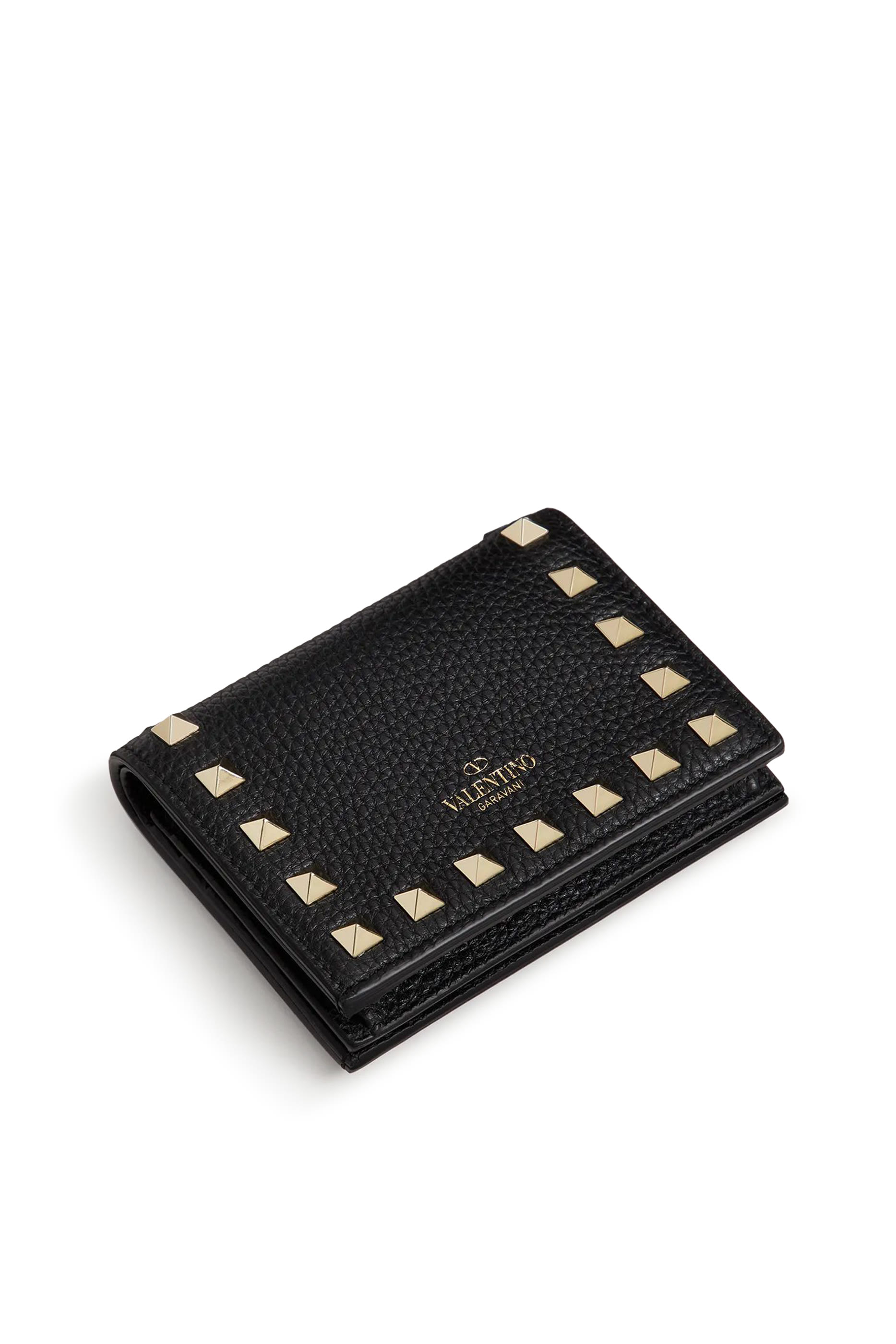  Rockstud Leather Wallet