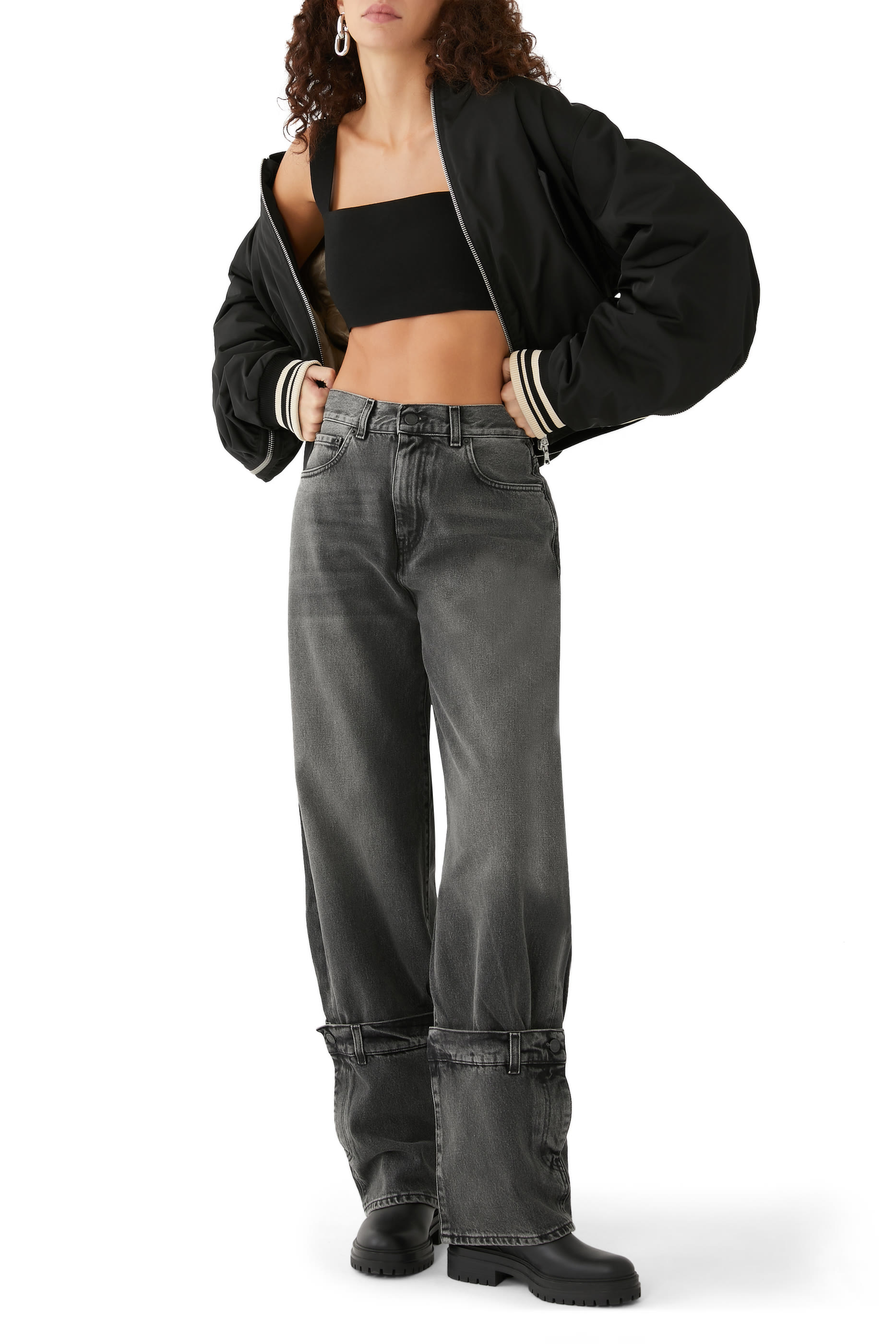 Hurley Wide Leg Jeans