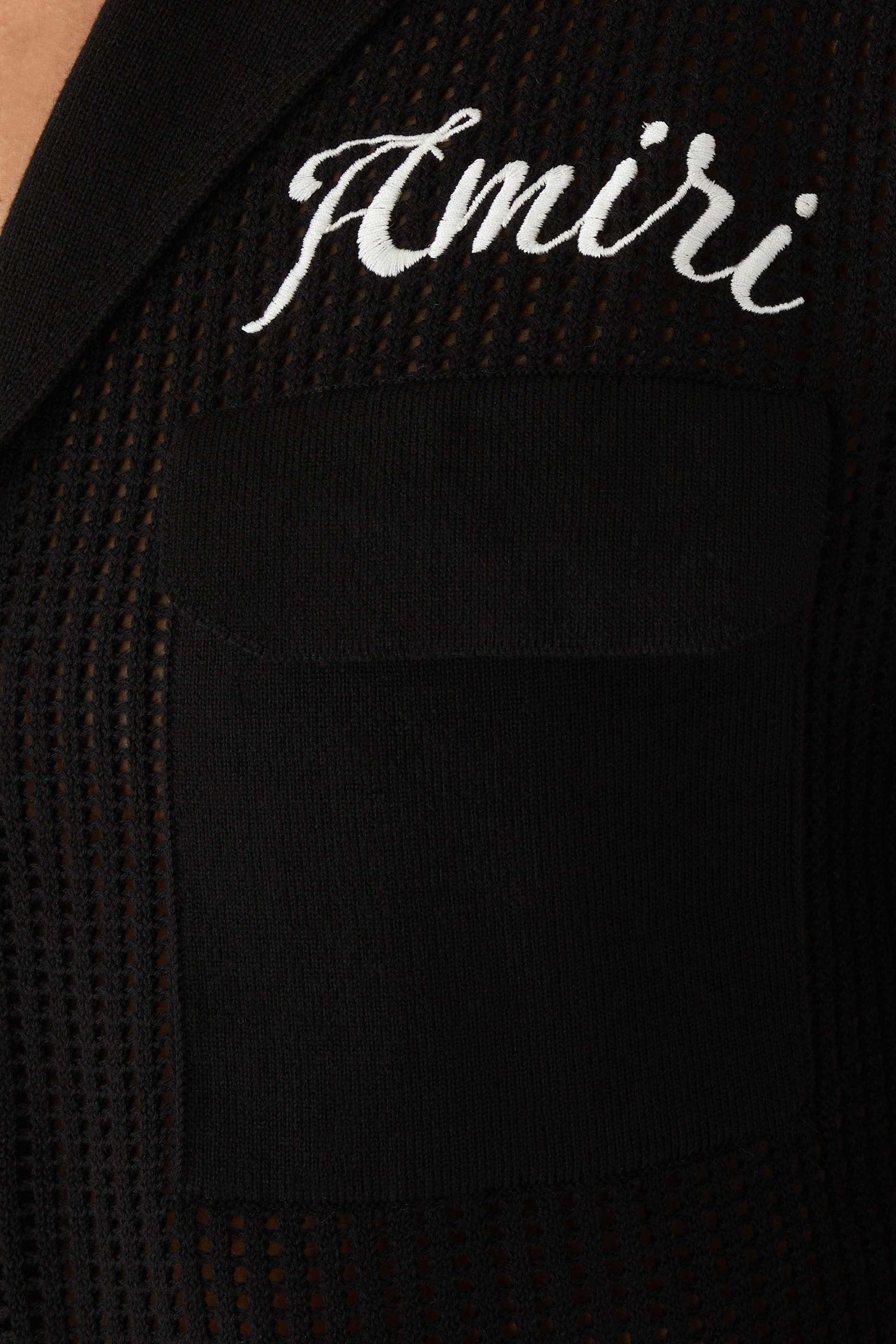 Short Sleeve Mesh Polo