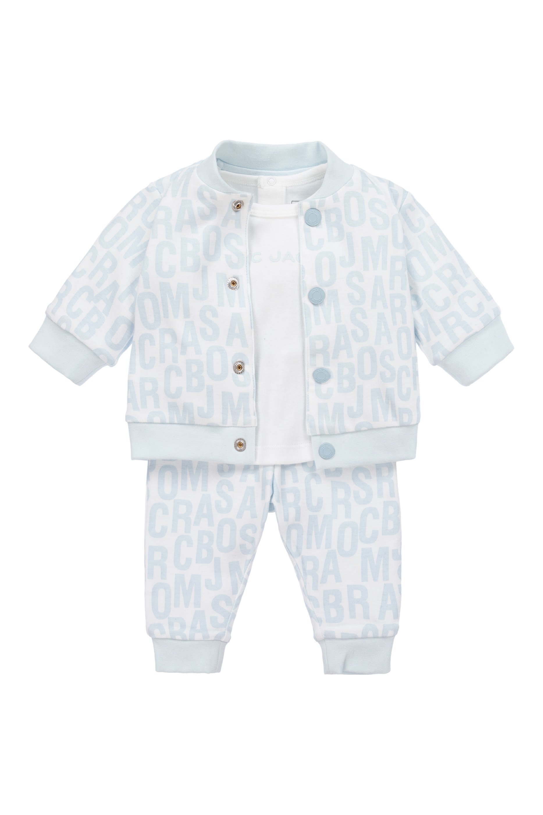 Kids Logo Shirt & Pajama, Set of 3