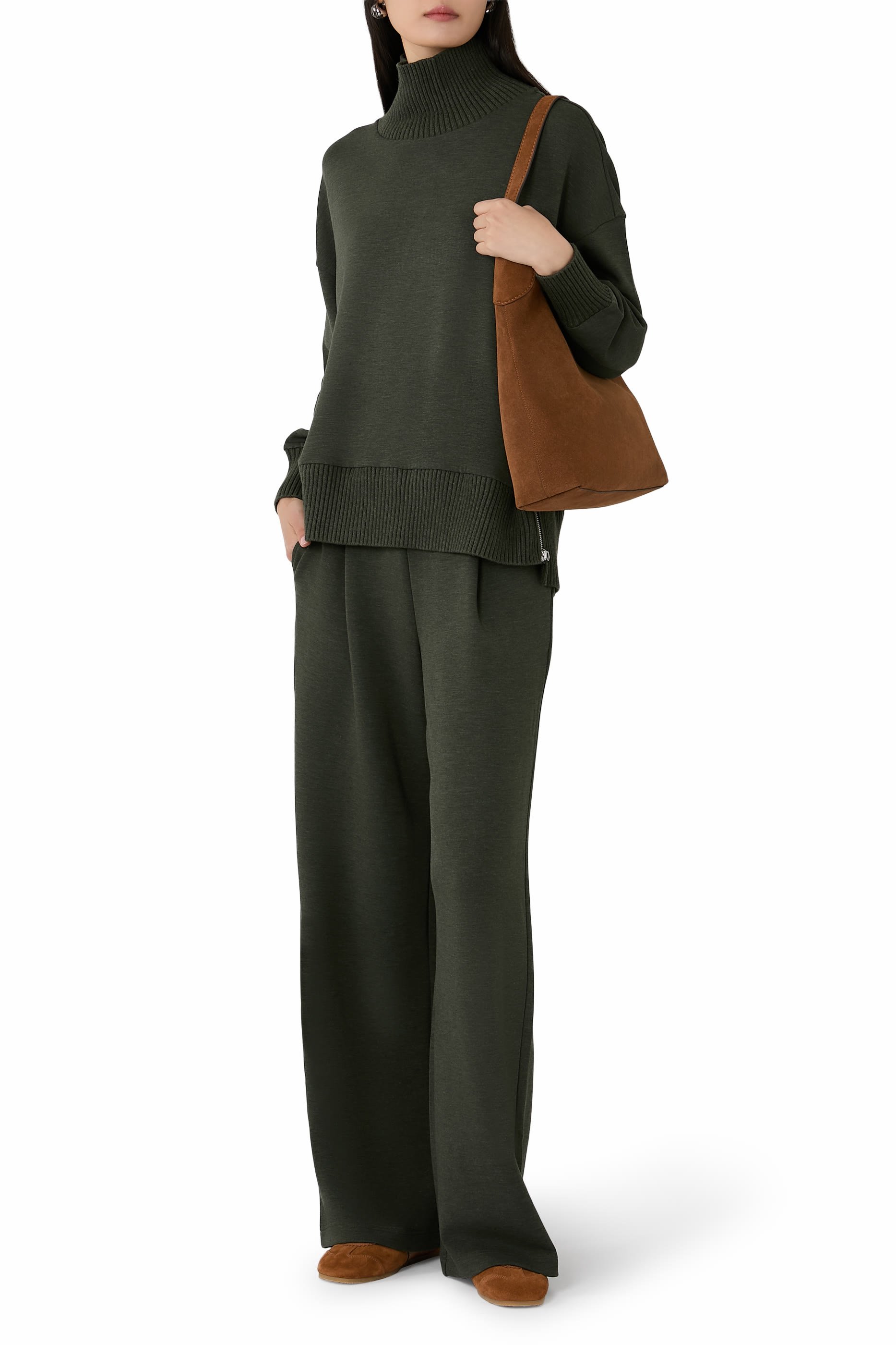 Barker High-Neck Sweatshirt