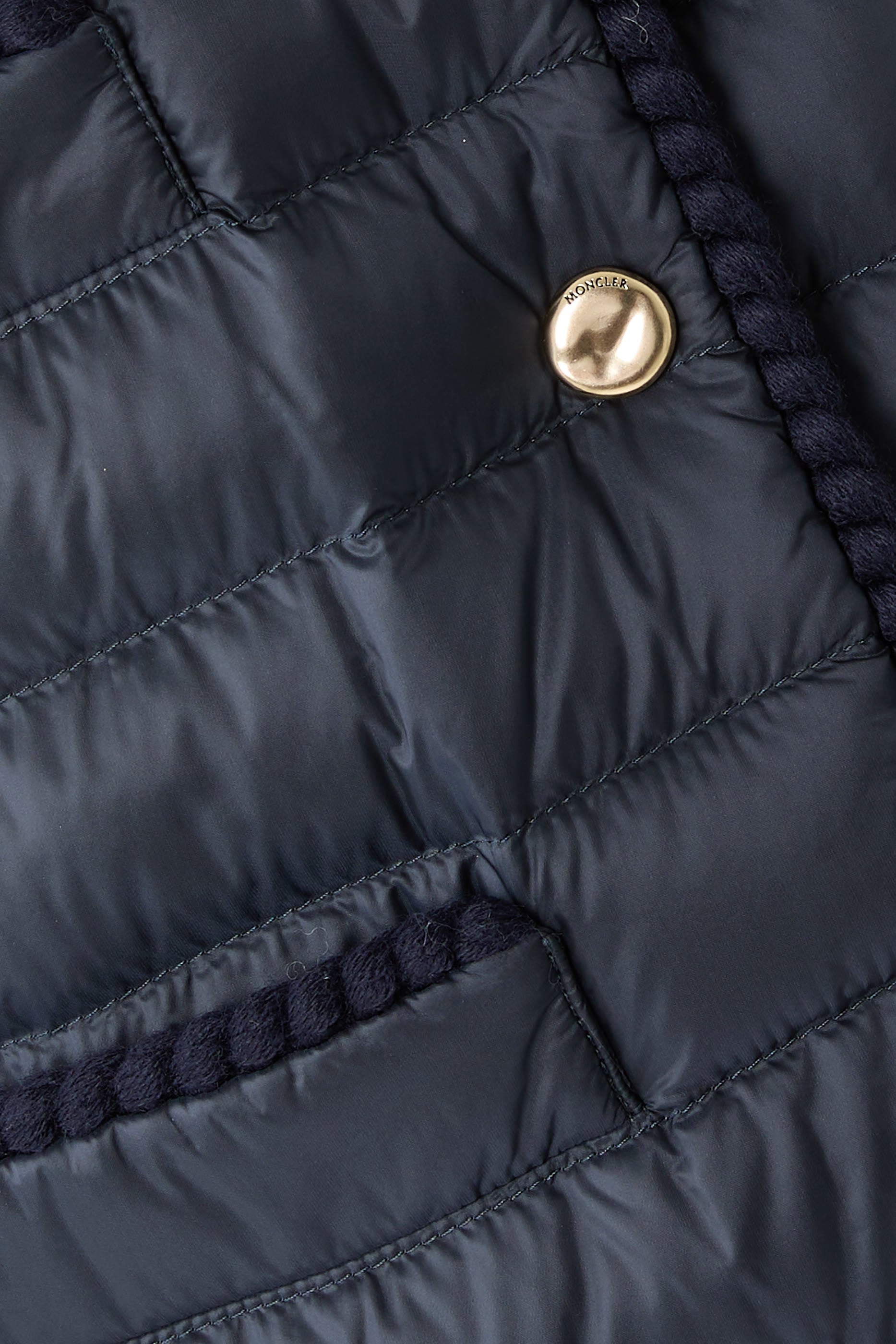 Circaete Braided Trim Short Down Jacket