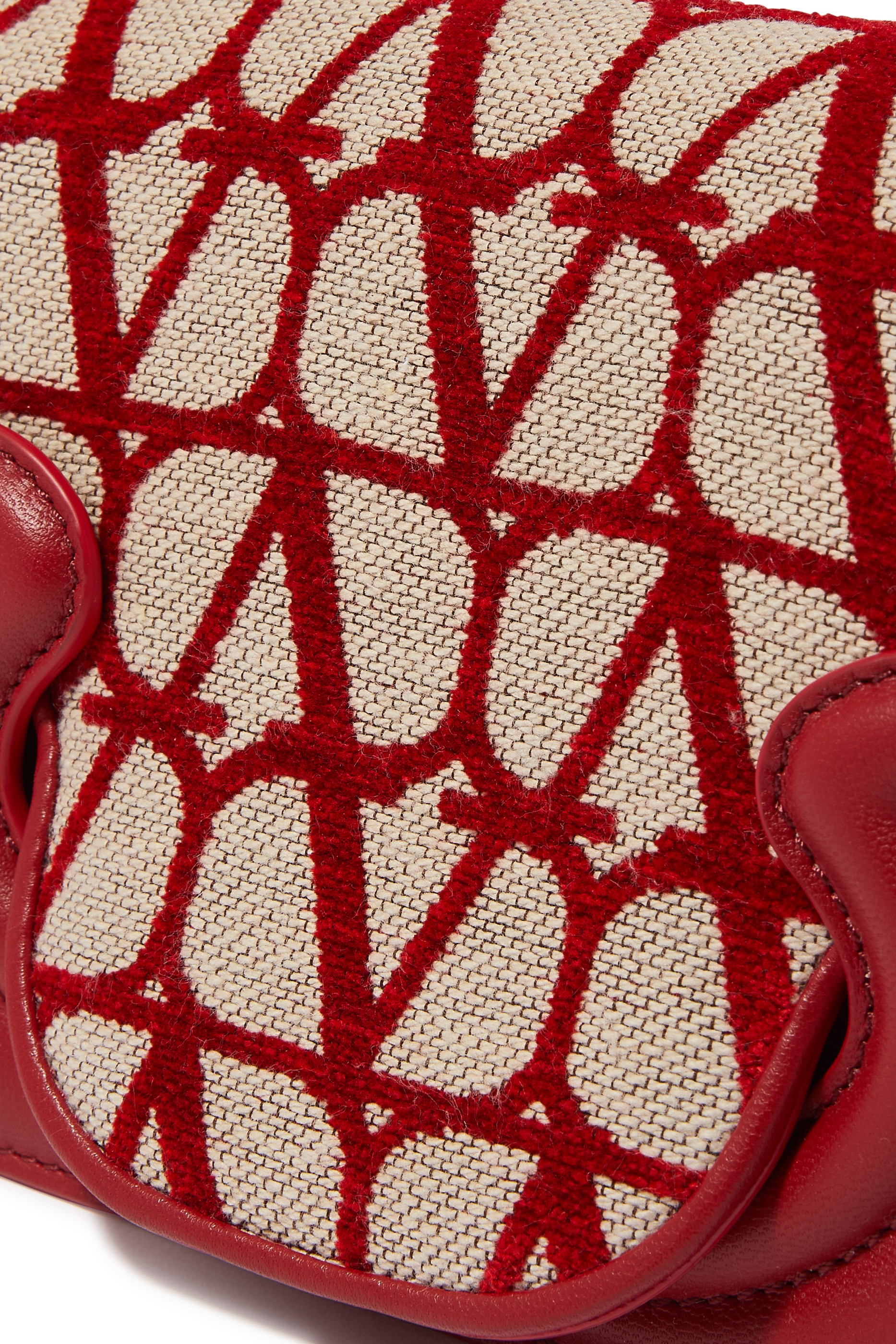 Valentino Garavani Small Toile Iconographe Shoulder Bag