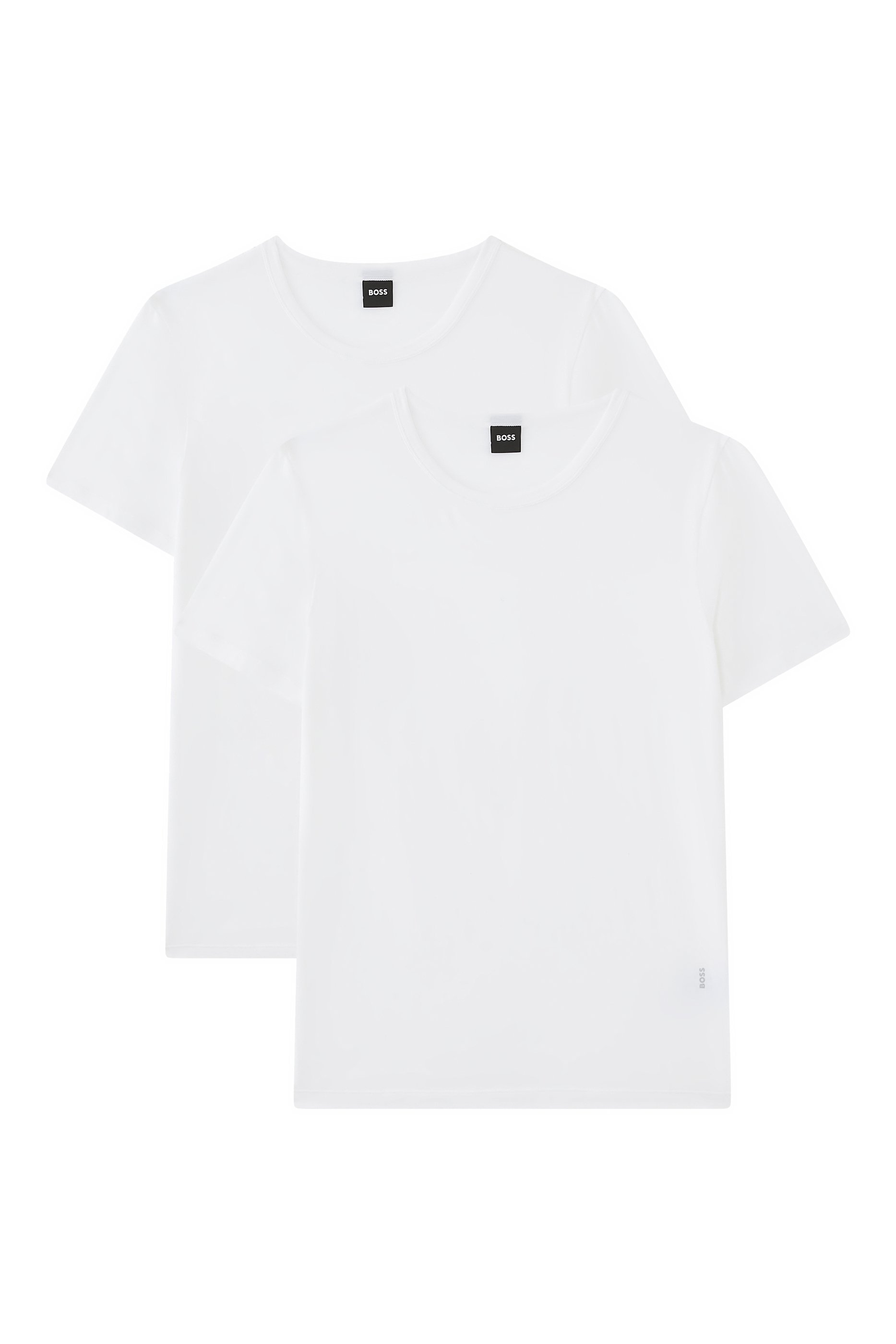 Stretch-Cotton Underwear T-Shirts, Set of 2