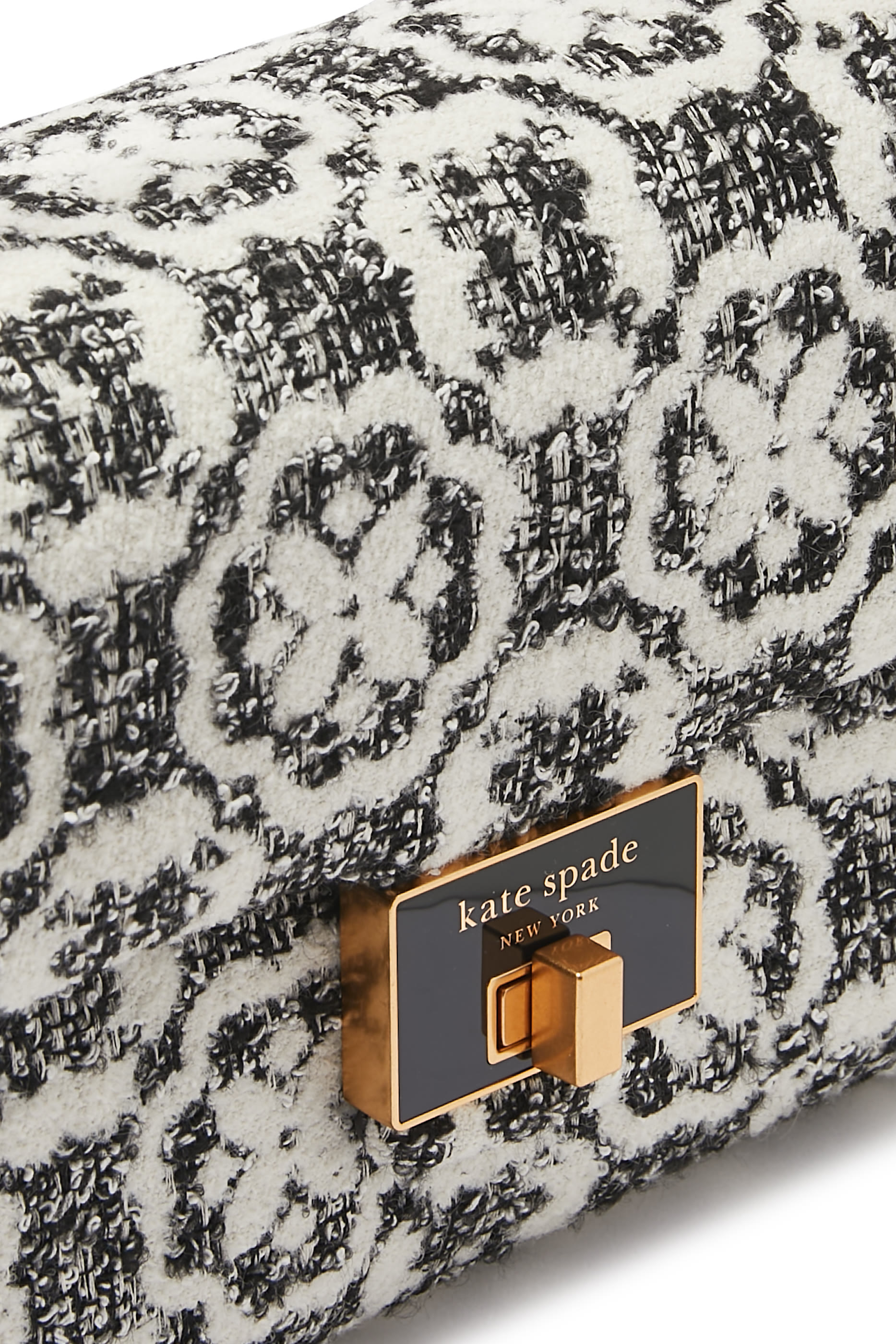 Evelyn Spade Flower Medium Crossbody Bag