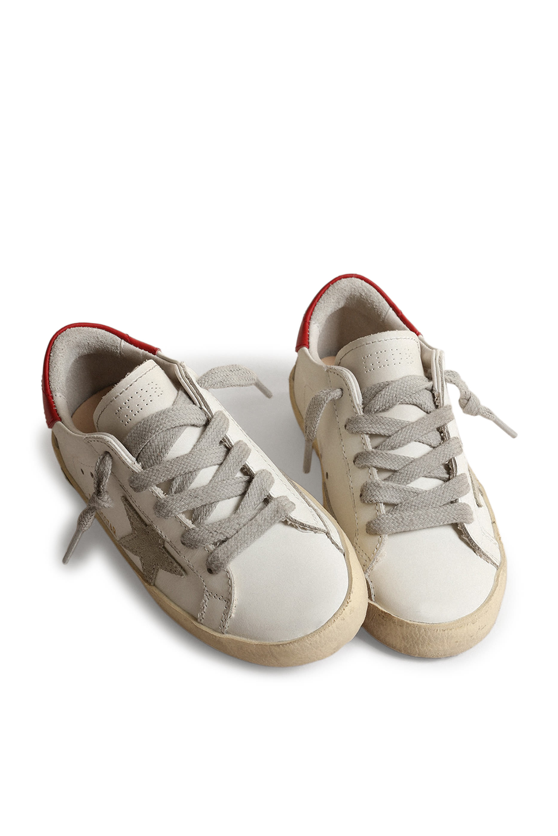 Kids Super-Star Leather Sneakers