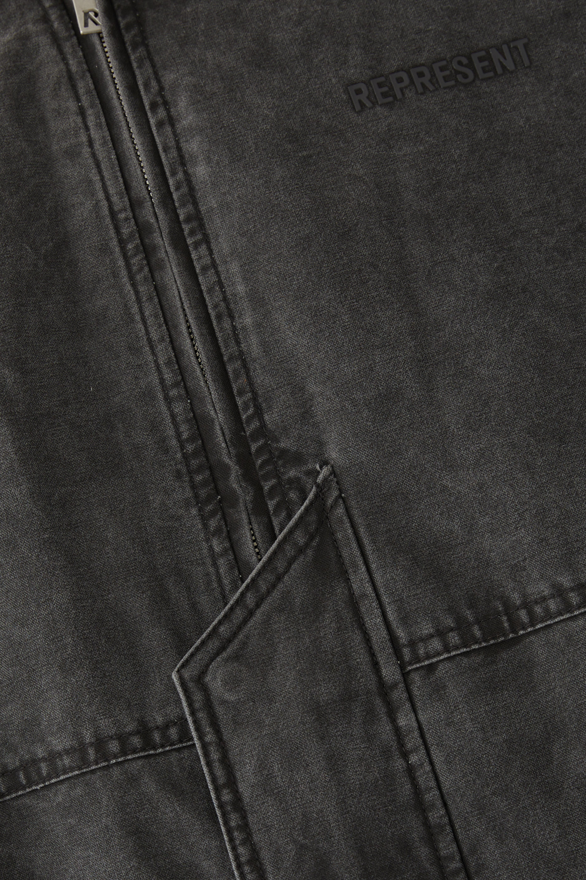 Inset Sleeves Bomber Jacket