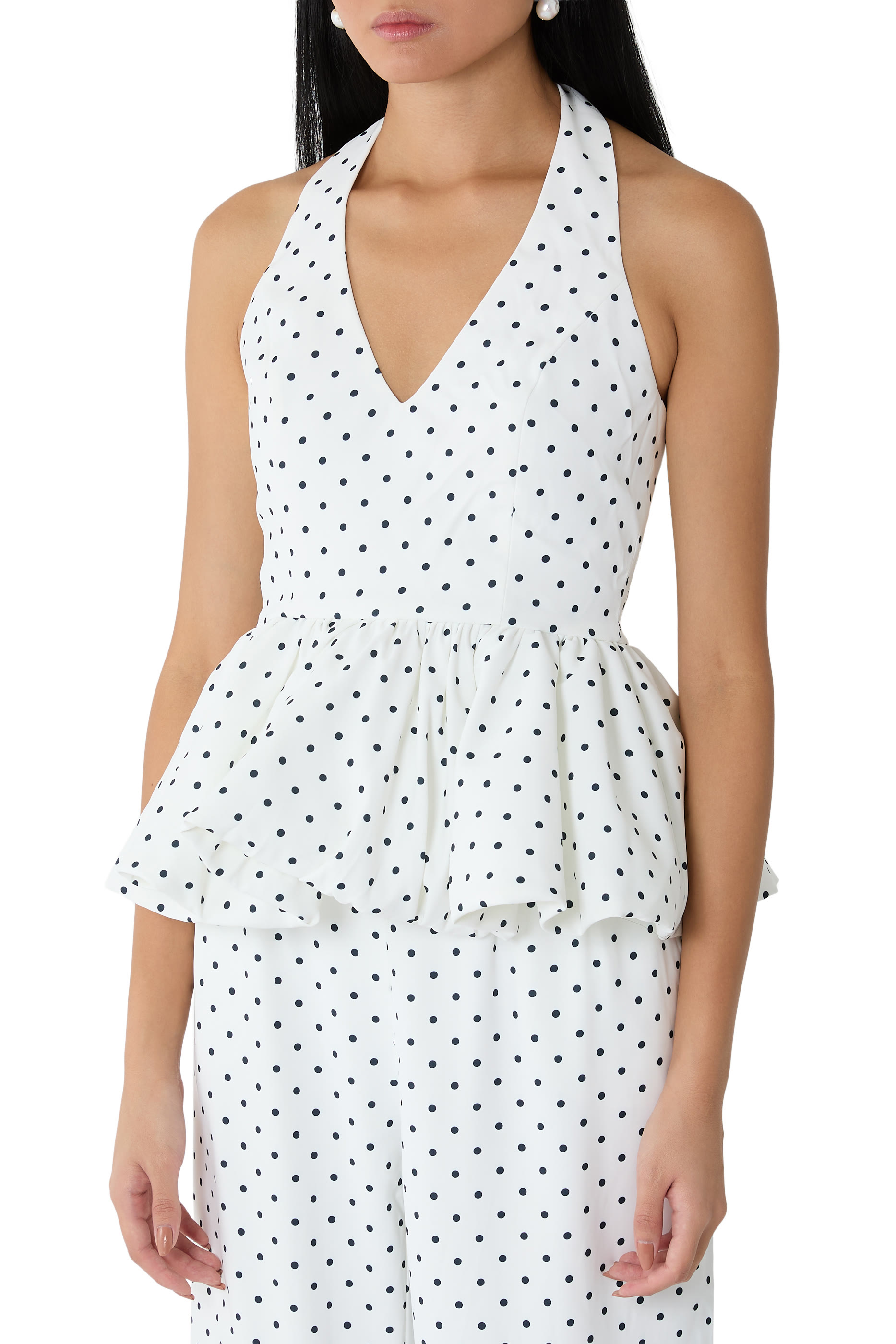 The Ultimate Muse V-Neck Peplum Top 