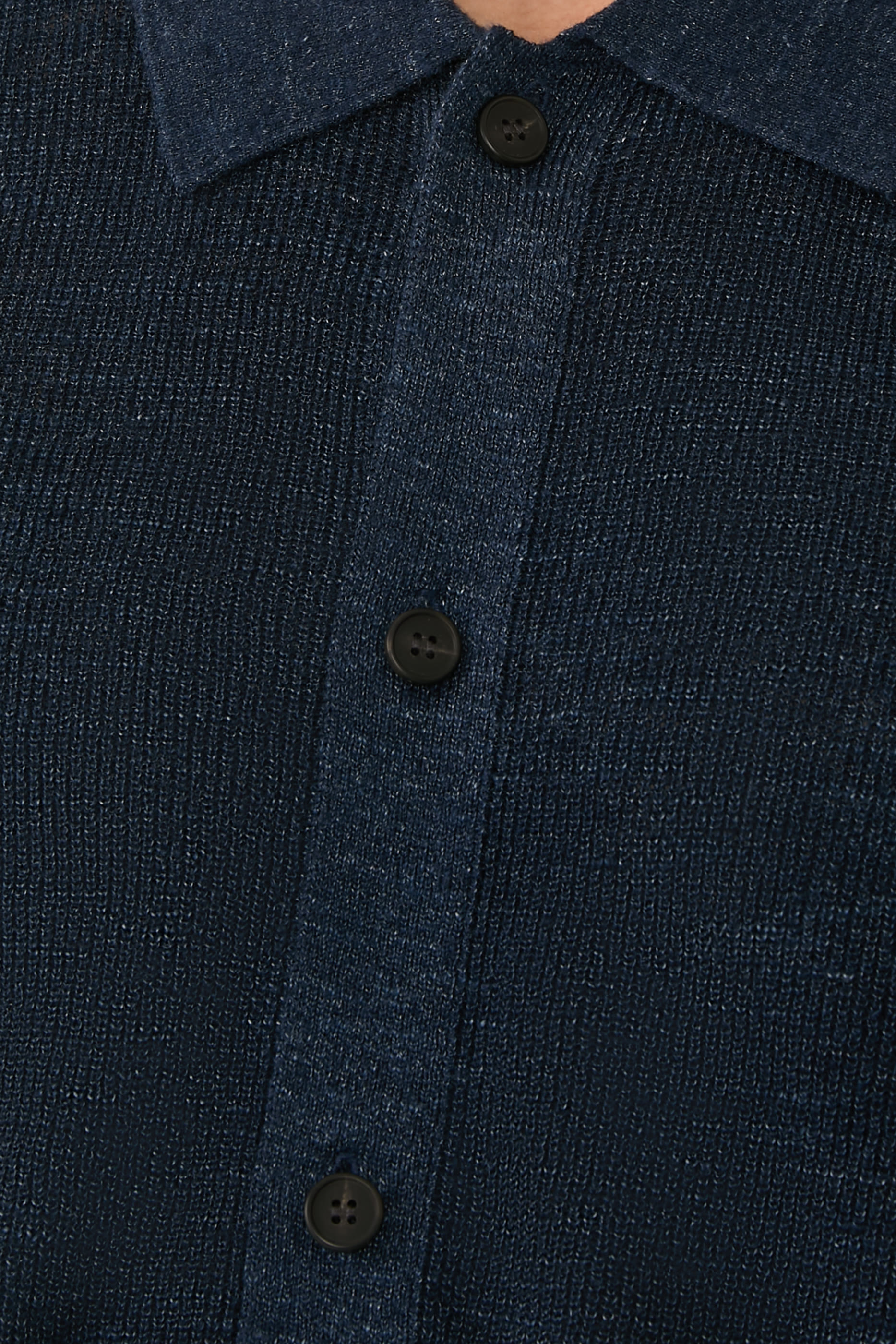 Short-Sleeve Button-Up Shirt in Pacific Linen