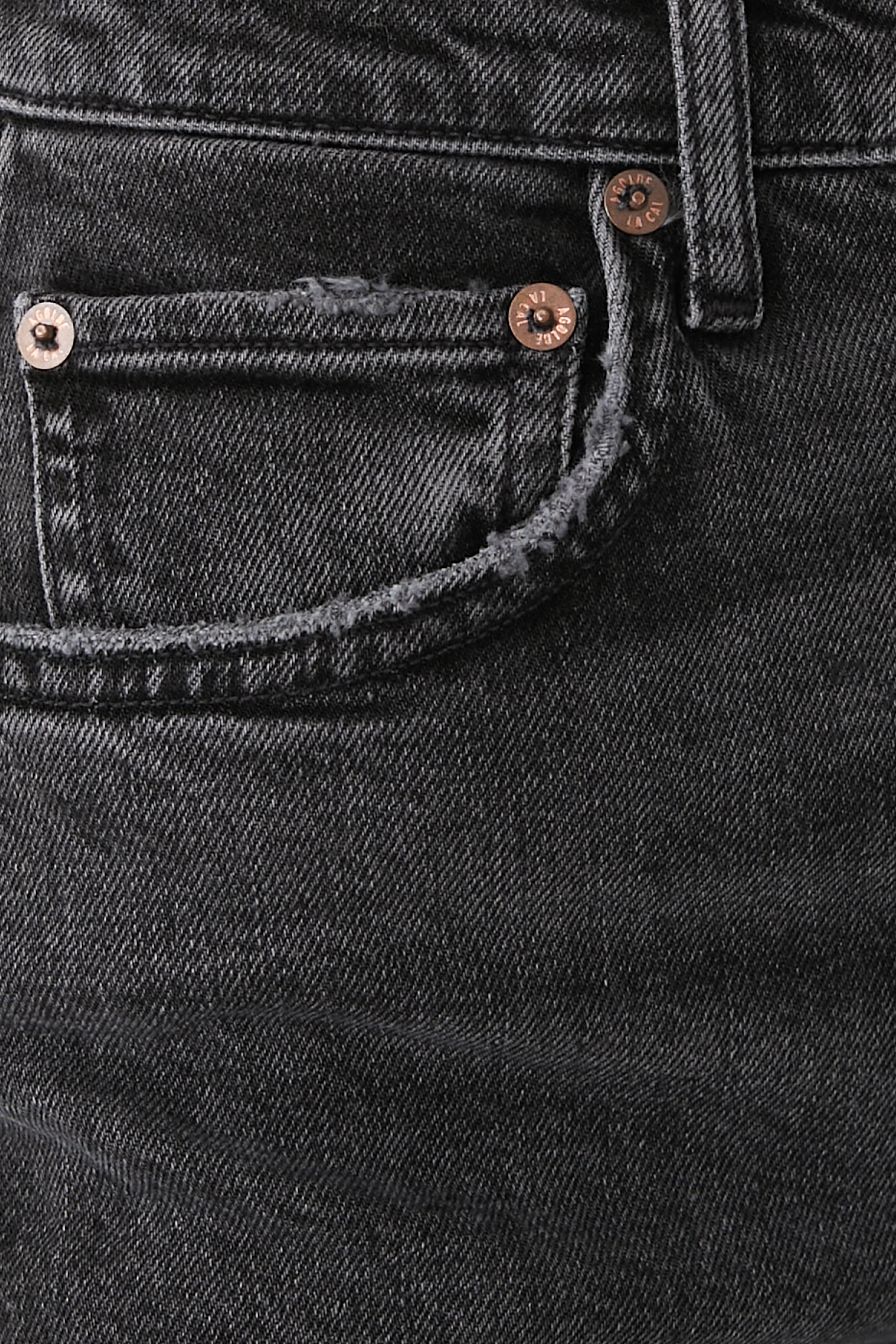 High Rise Stove Pipe Jeans