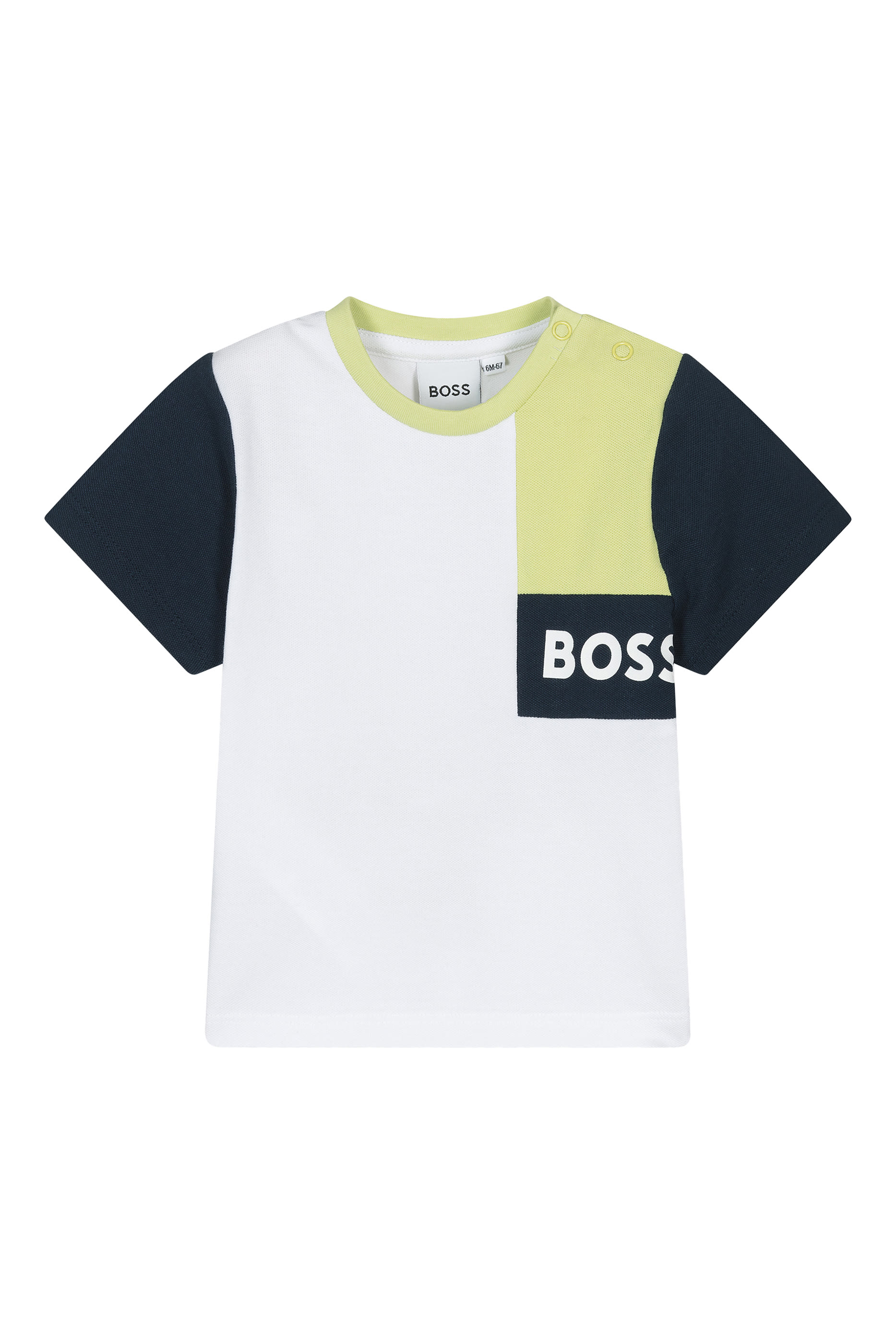 Kids Colorblock Cotton T-Shirt