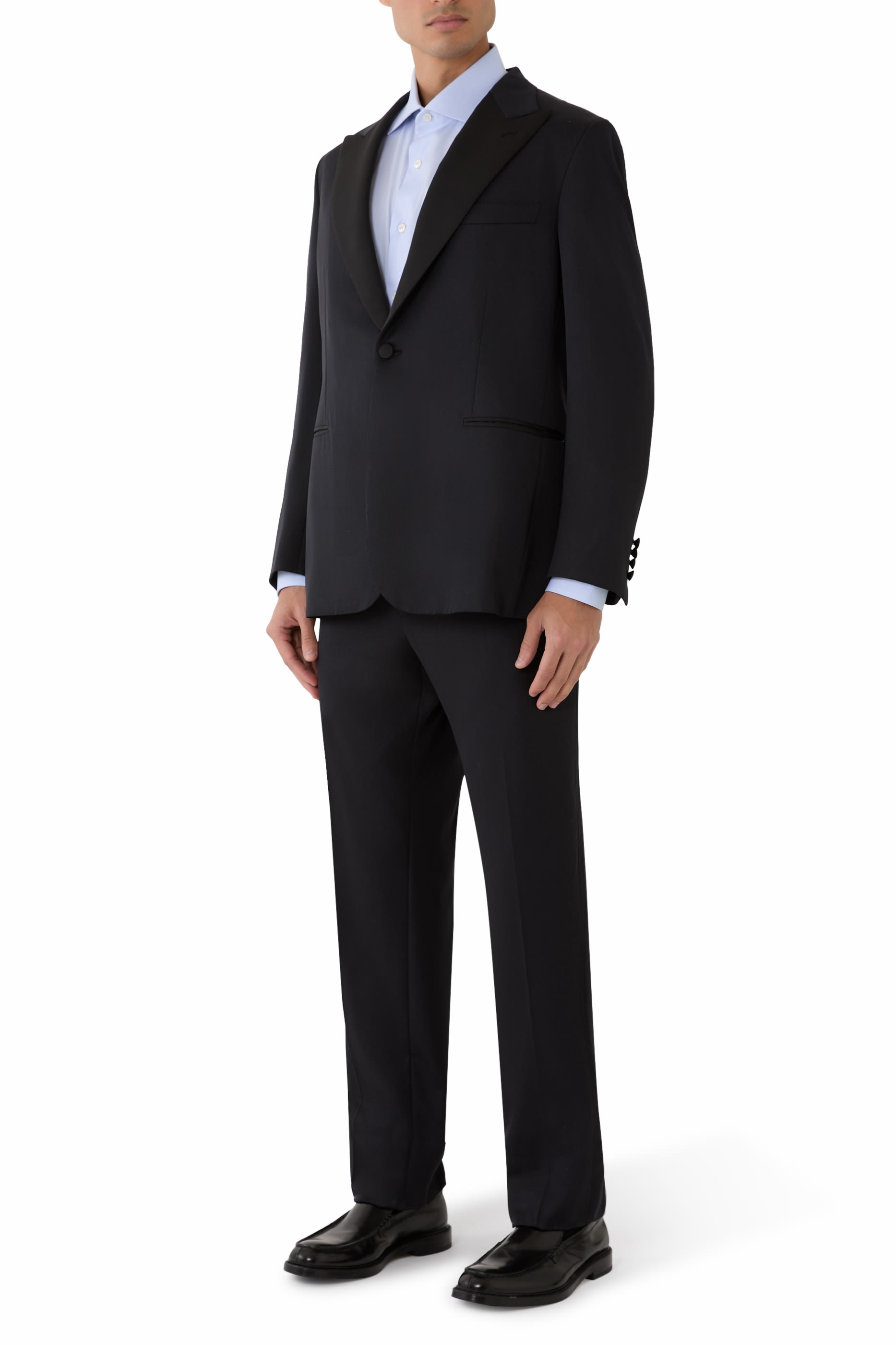 Super 160's Wool Policleto Tuxedo