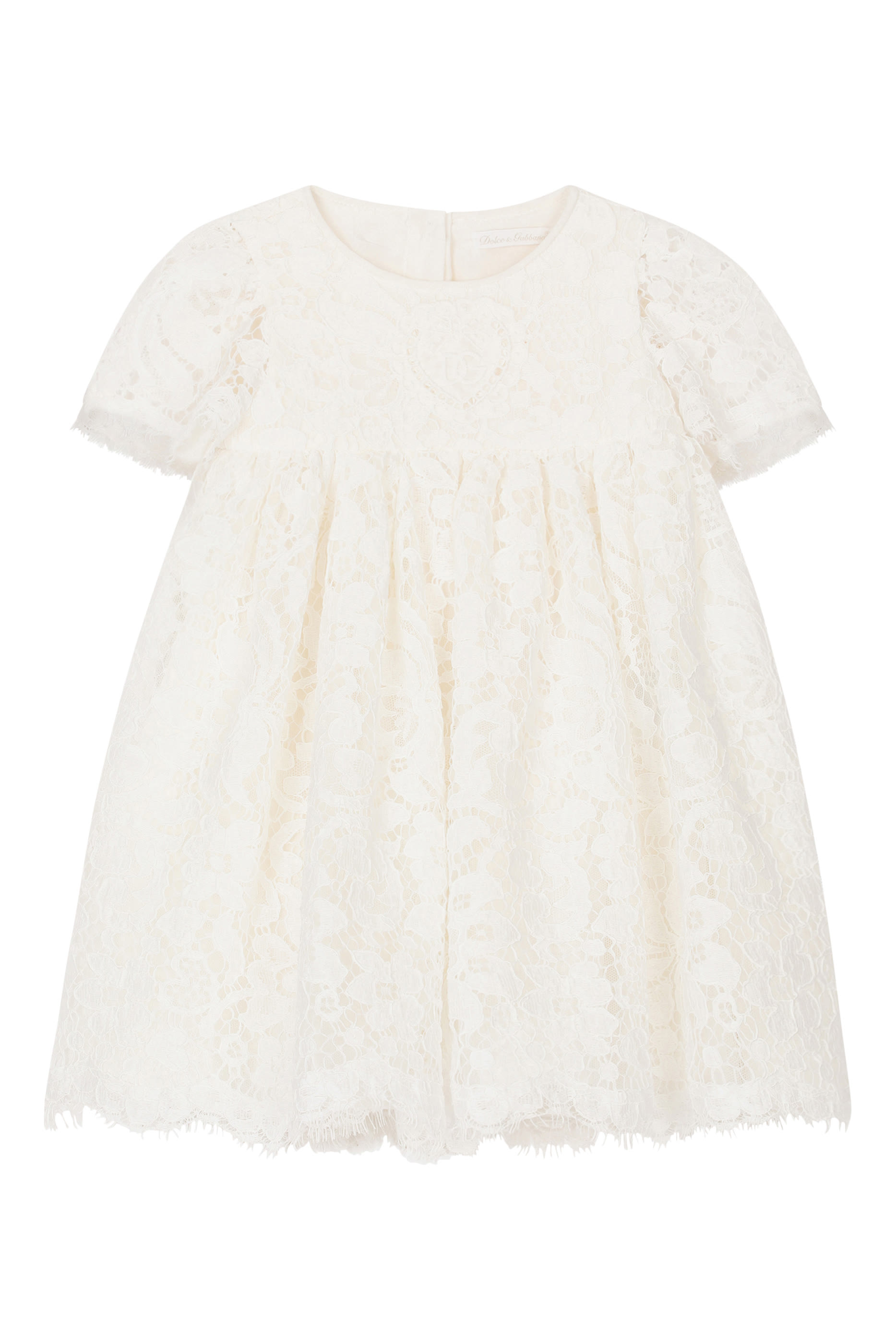 Kids Empire-Line Lace Christening Dress