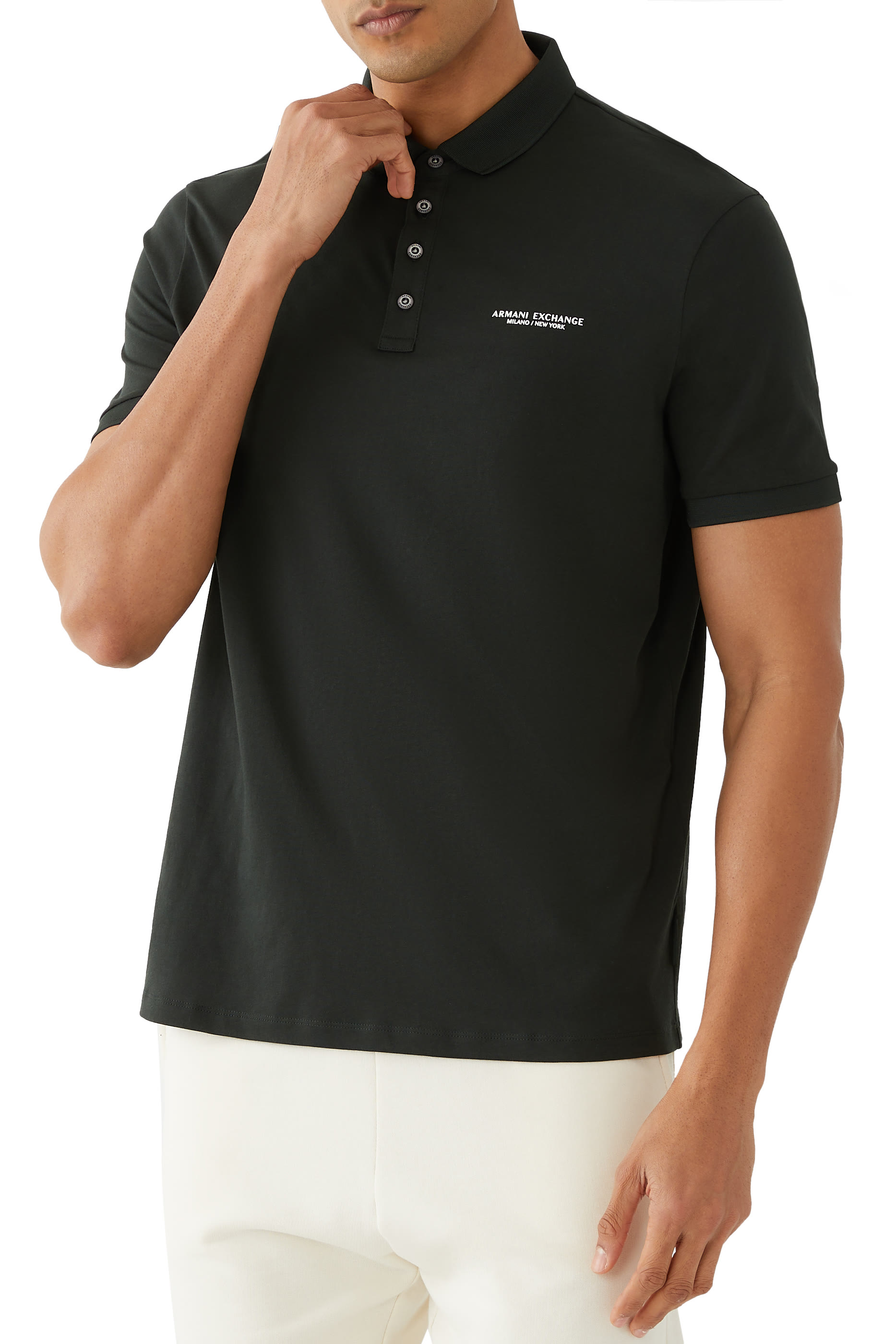 Milan/New York Jersey Polo Shirt