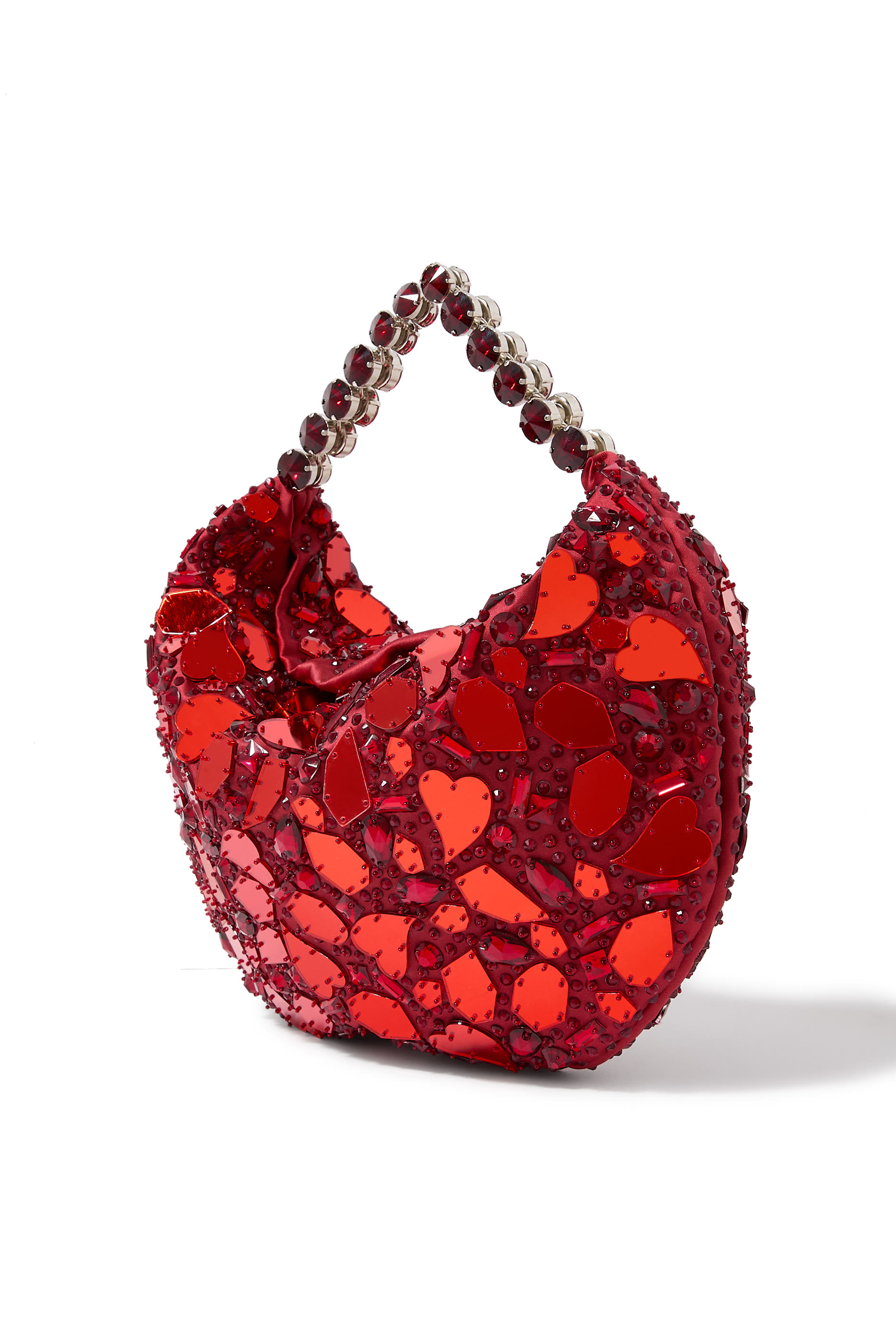 Embellished Hobo Bag