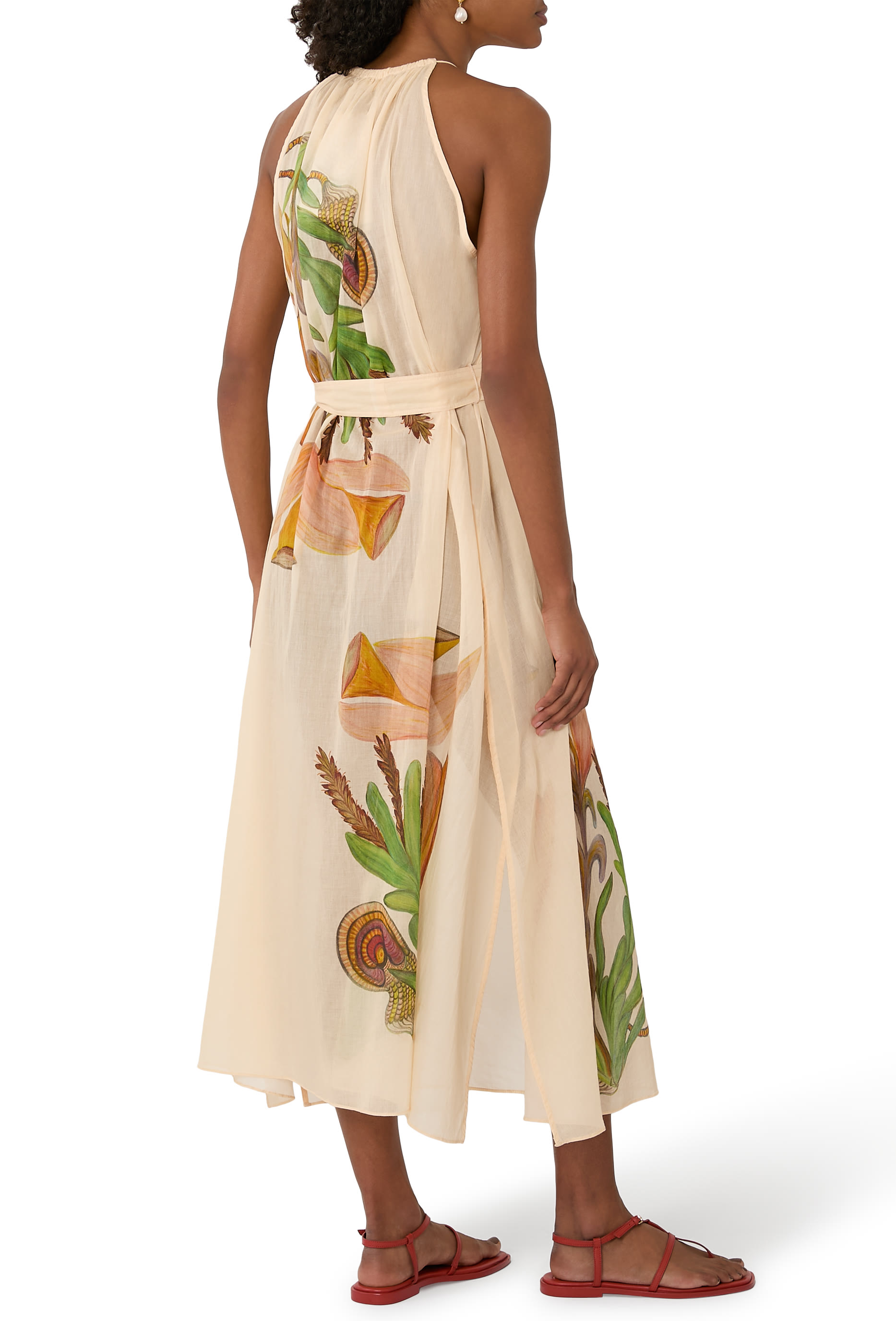 Elara Sleeveless Dress Coverup