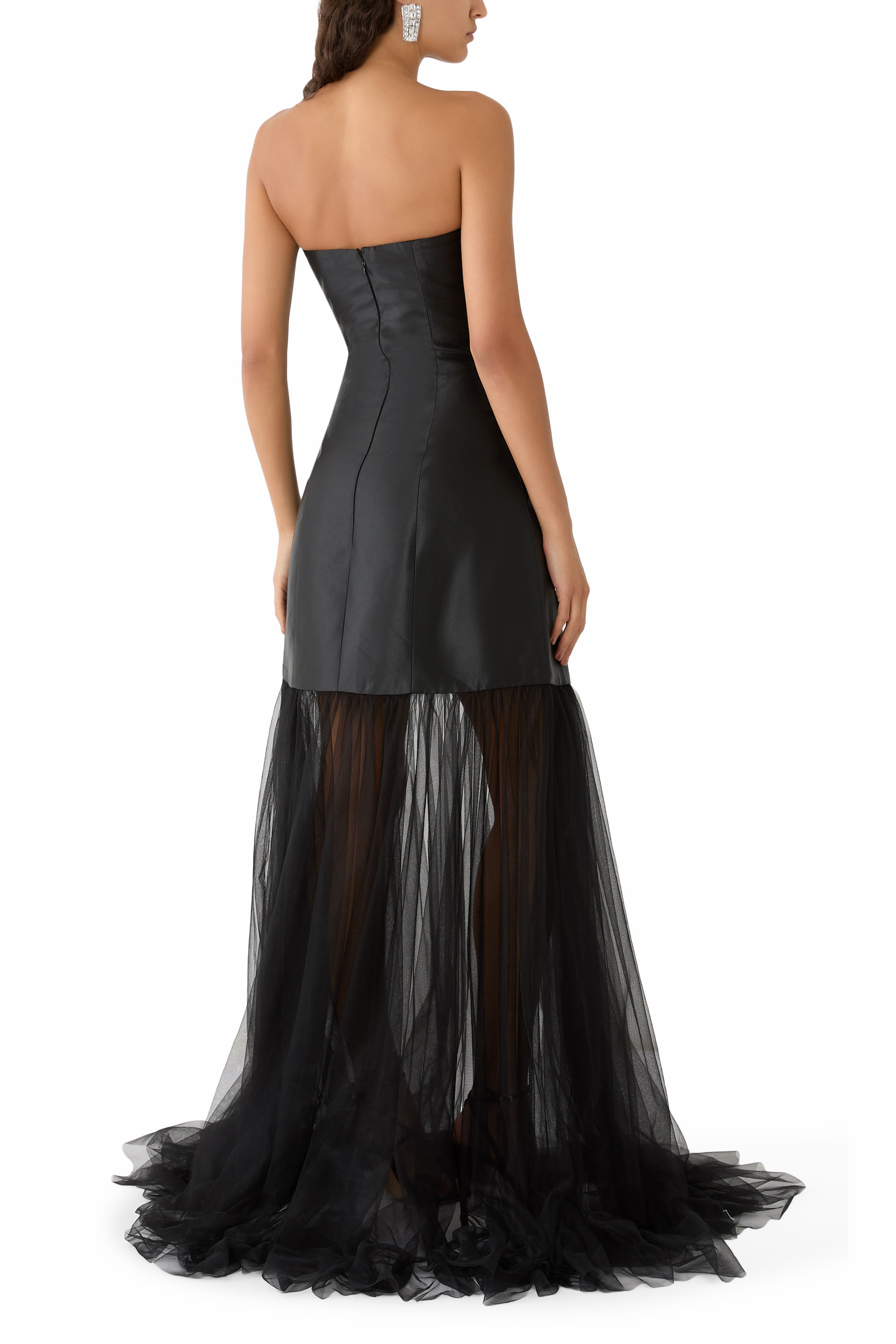 Strapless Mikado Gown