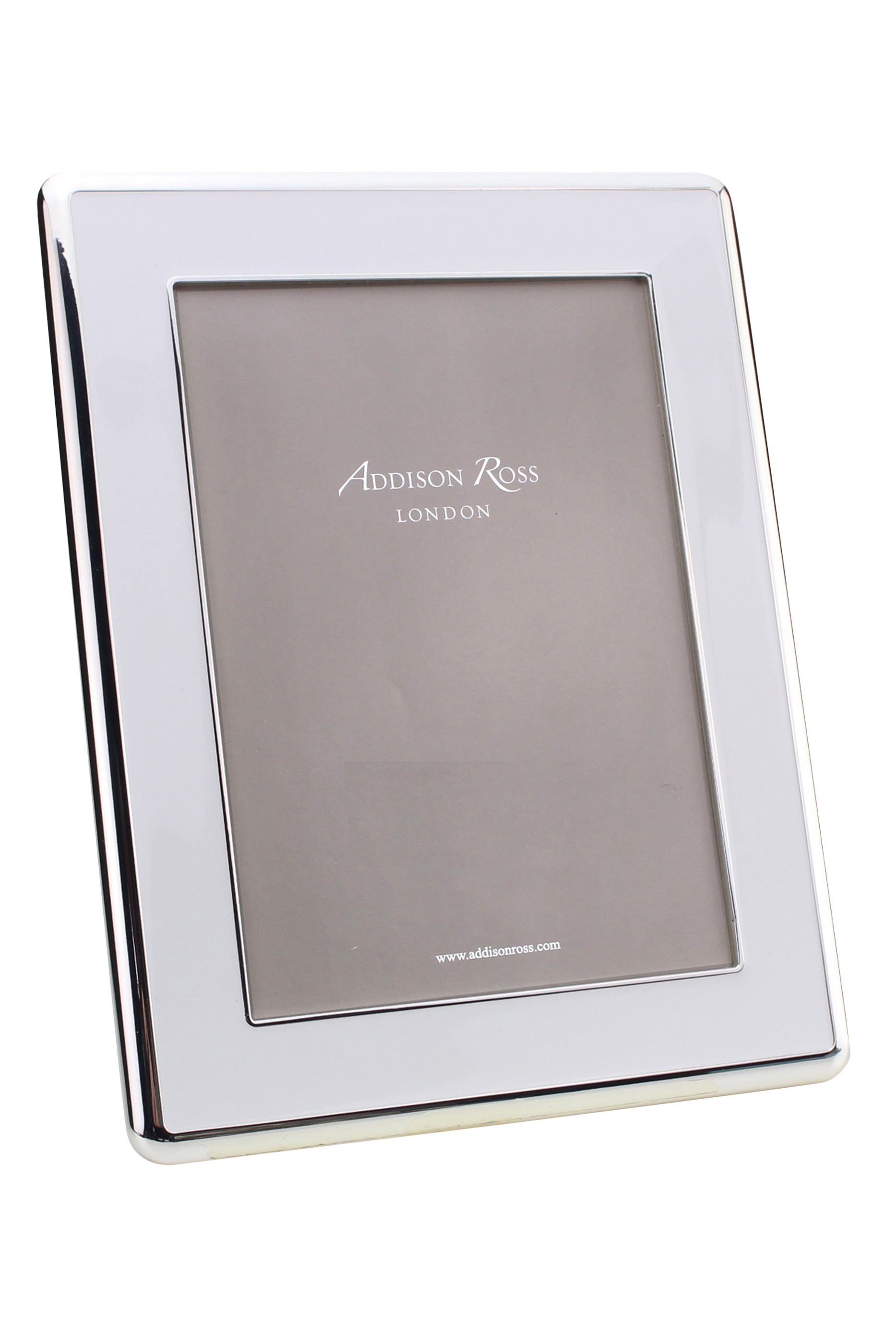 Curve Frame, Enamel & Silver, 5x7