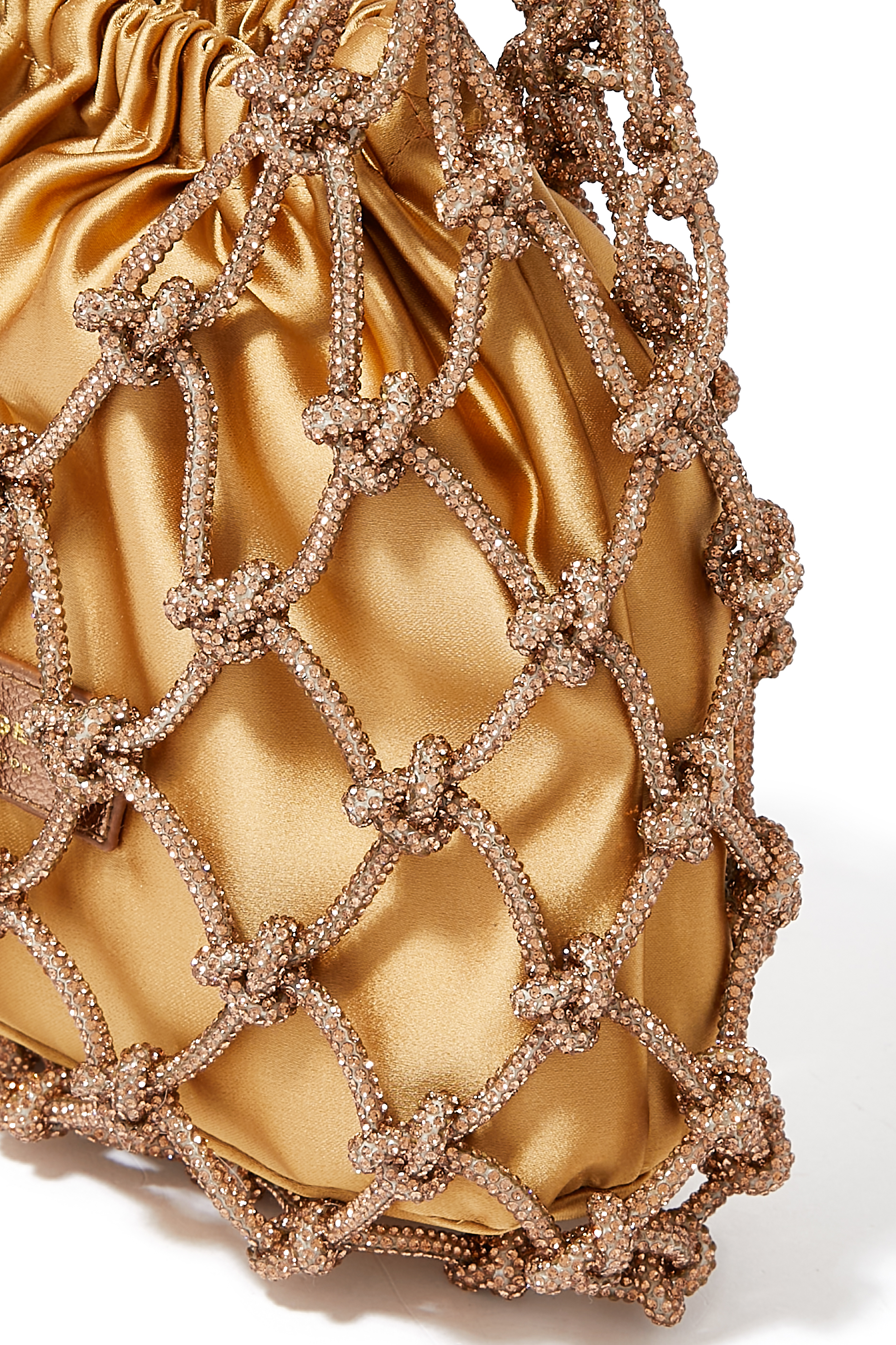 Small Crystal Macramé Bag