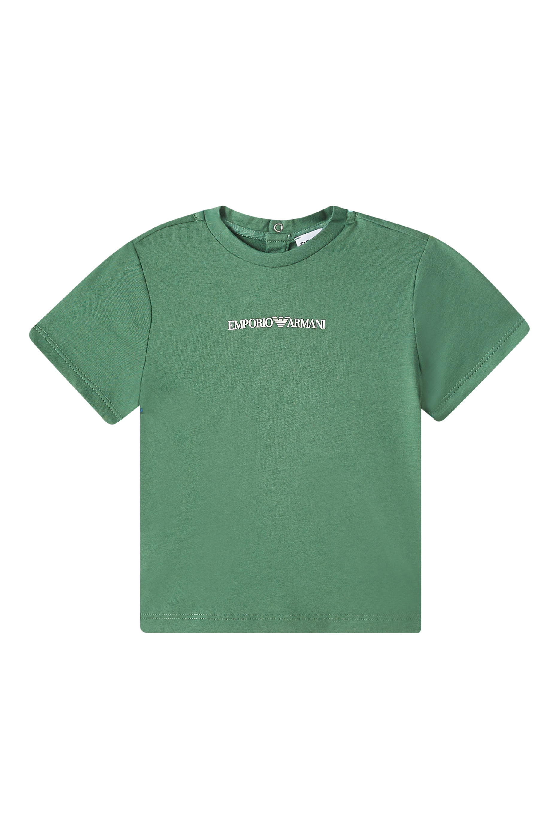 Kids EA Text Logo T-Shirt