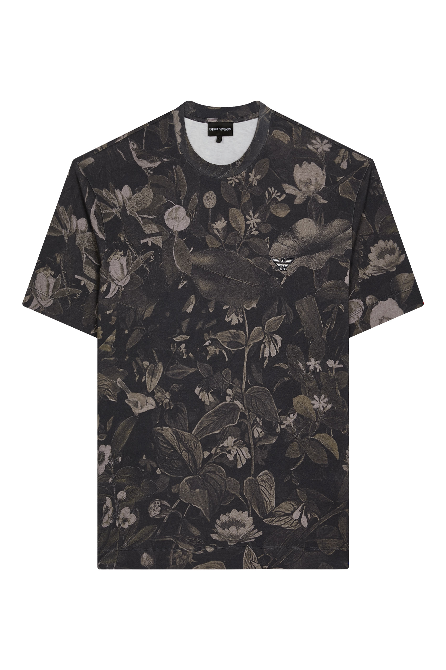 Logo Floral Print T-Shirt