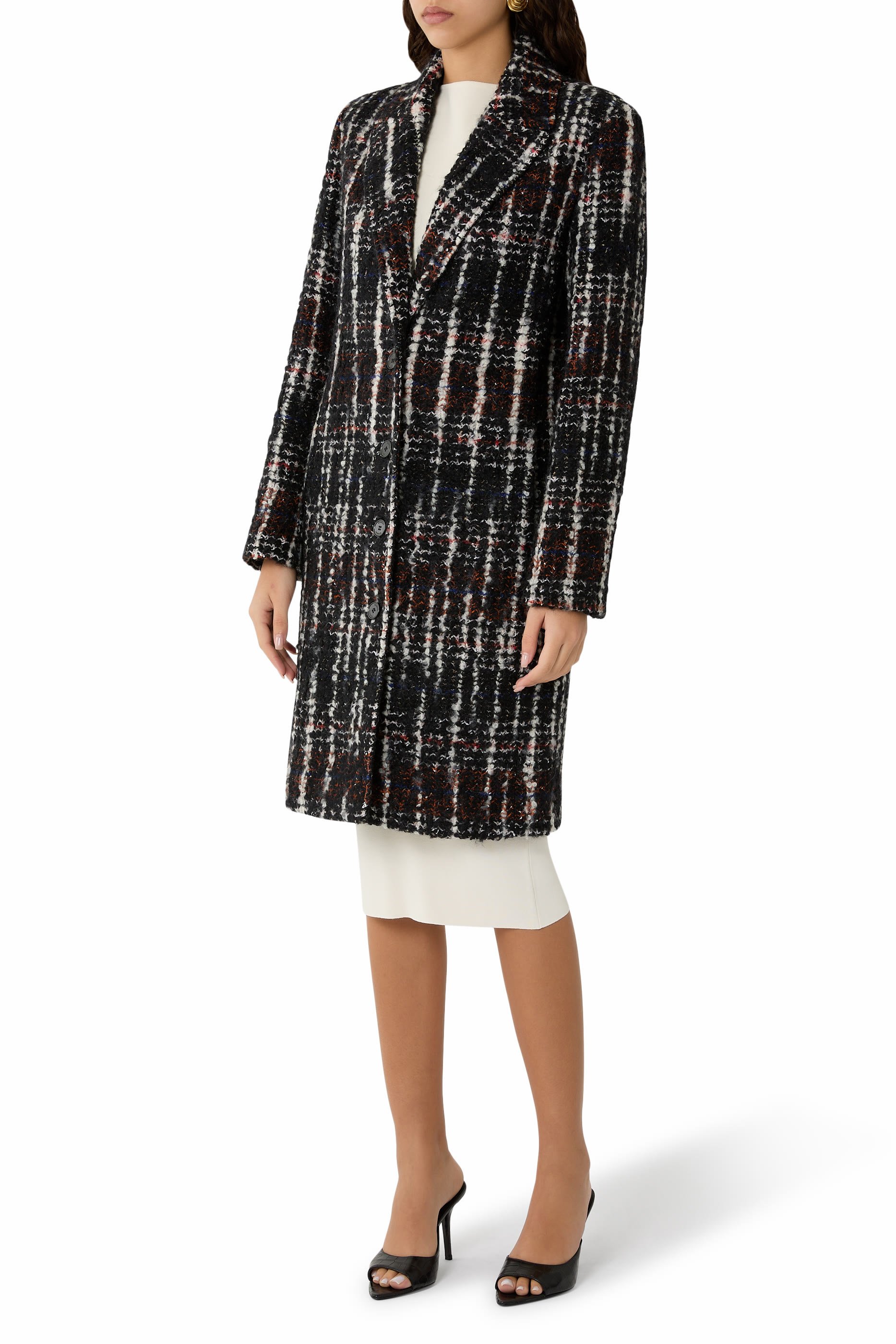 Caperdoni Wool Knit Coat