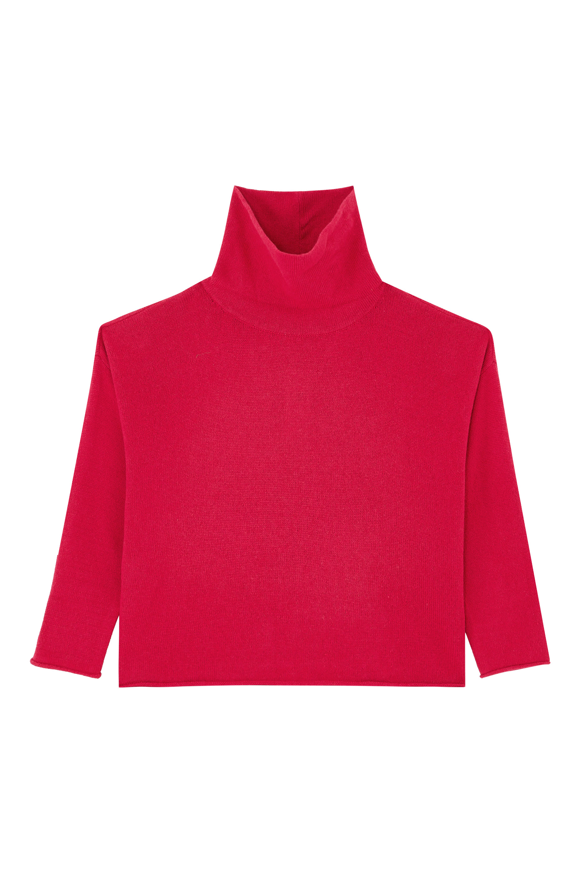 Turtle Neck Boxy Top