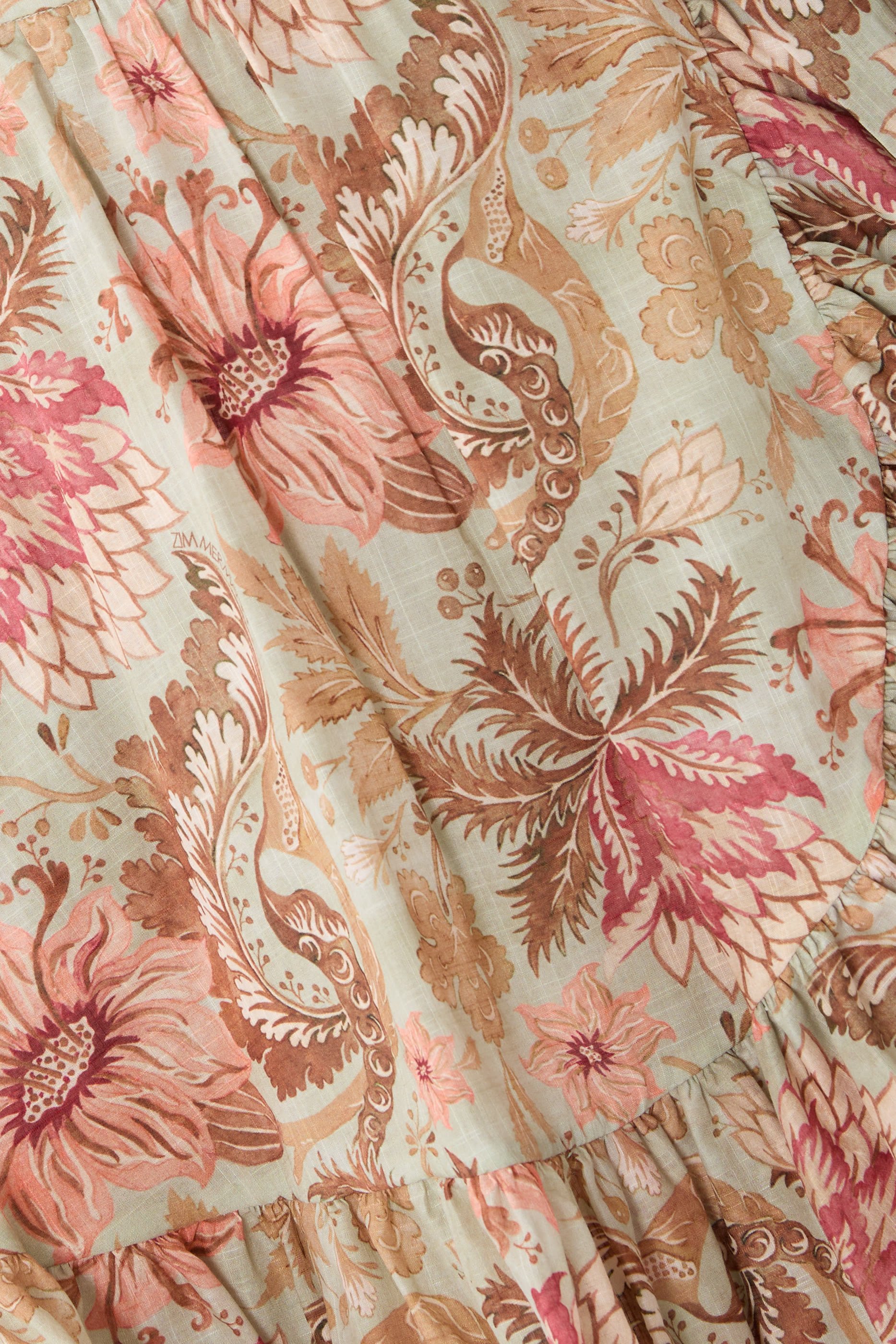 Daylight Mini Wrap Frill Dress