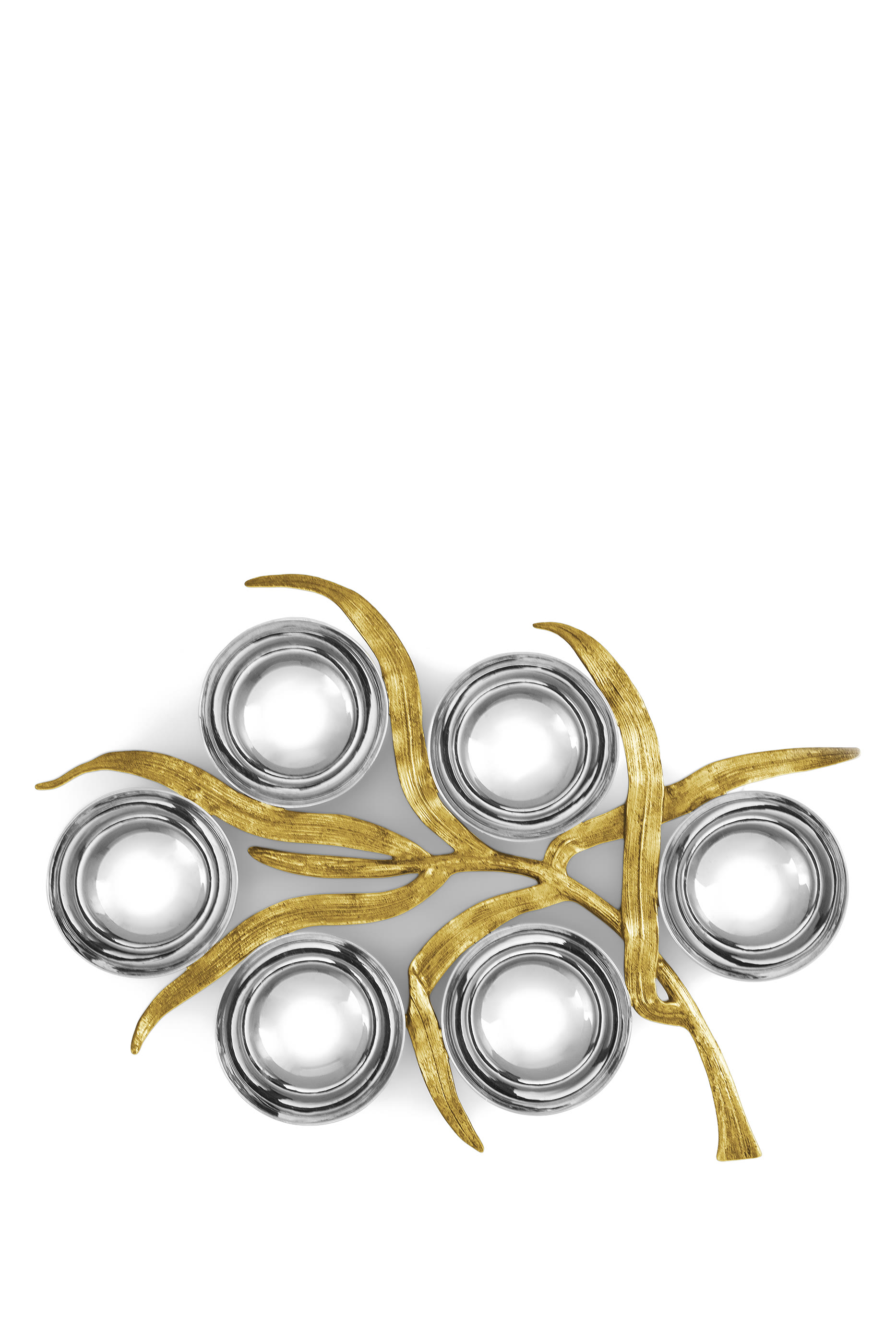 Palm 6 Compartment Plate