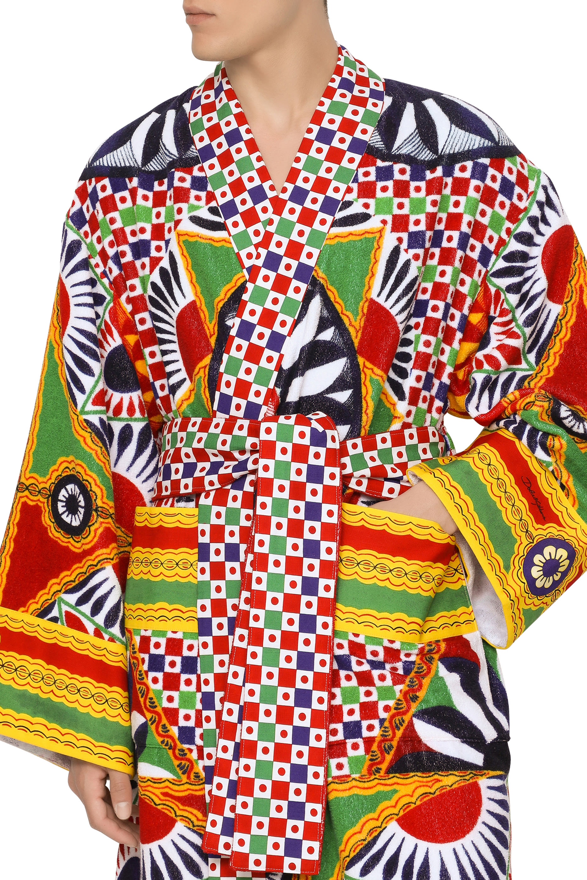 Carretto Terry Cotton Bath Robe