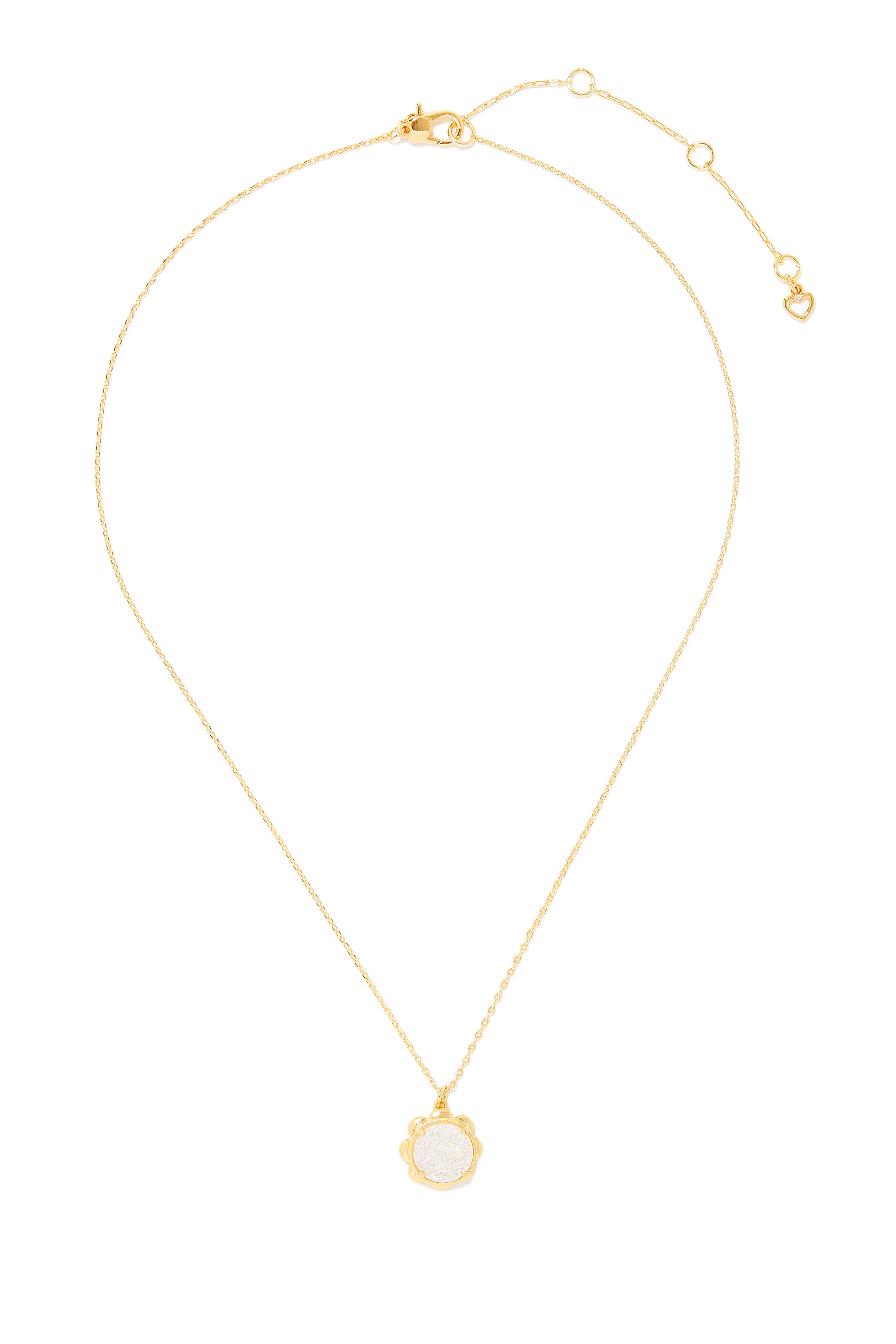 Glam Gemstone Pendant Necklace