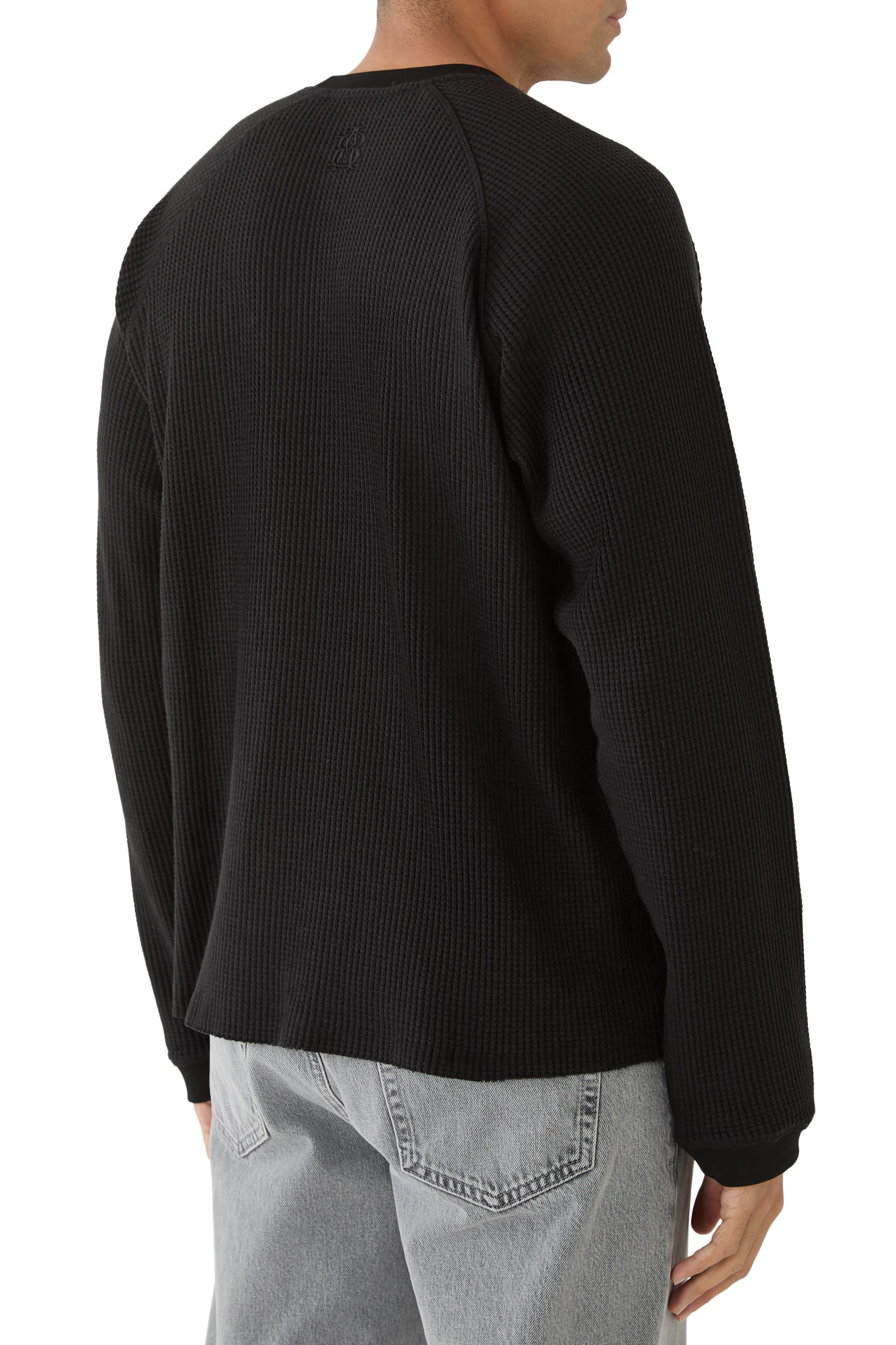 Garcon Long Sleeves Waffle Shirt