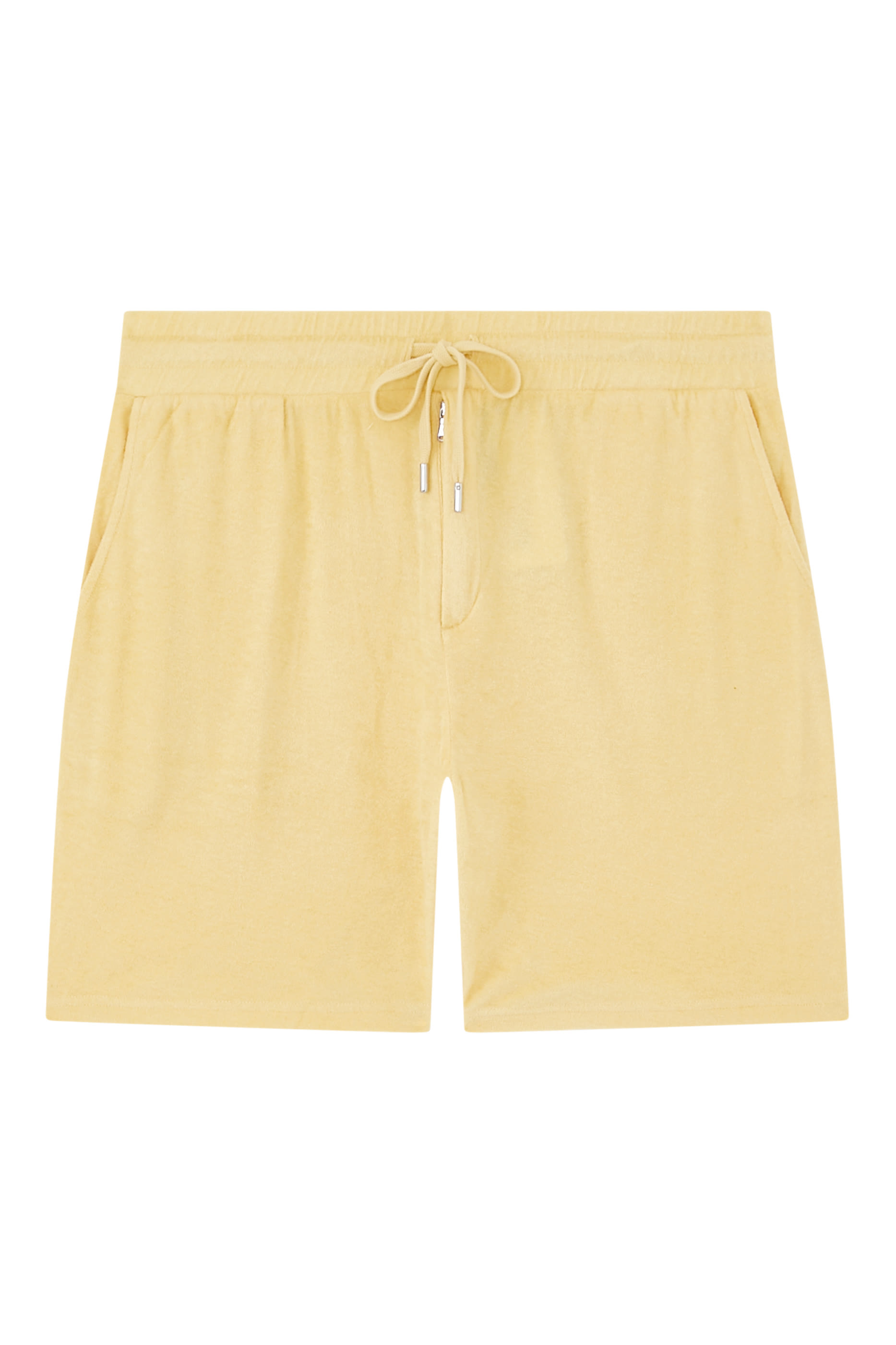 Augusto Terry Cotton Blend Shorts