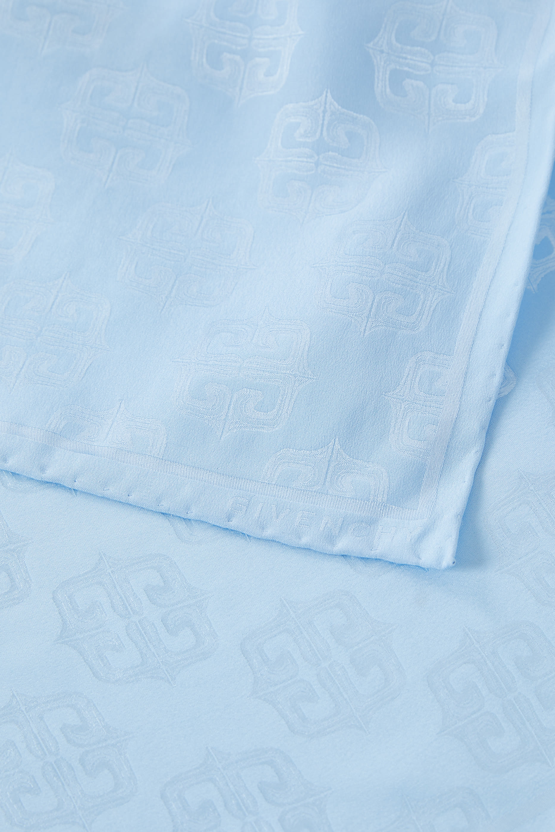 4G Baroque Jacquard Oblong Silk Scarf