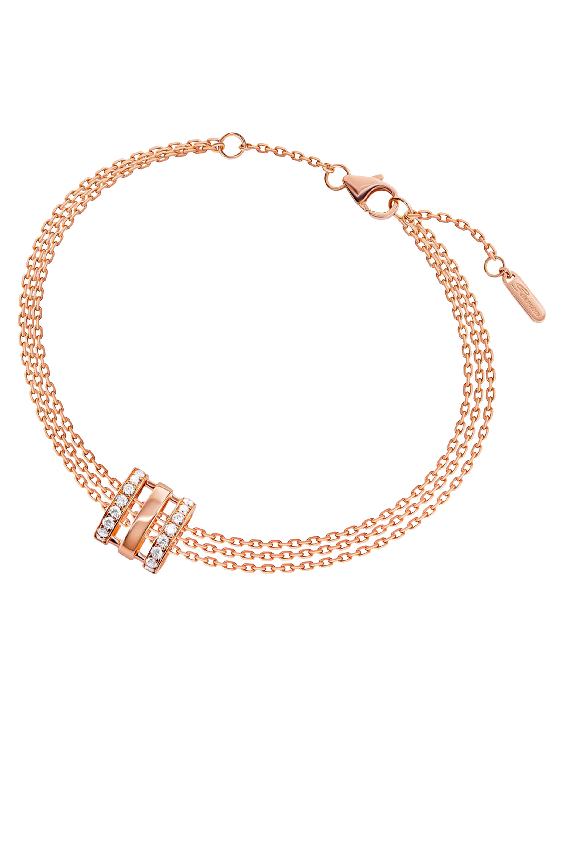 Wid Single Bracelet, 18k Rose Gold & Diamonds