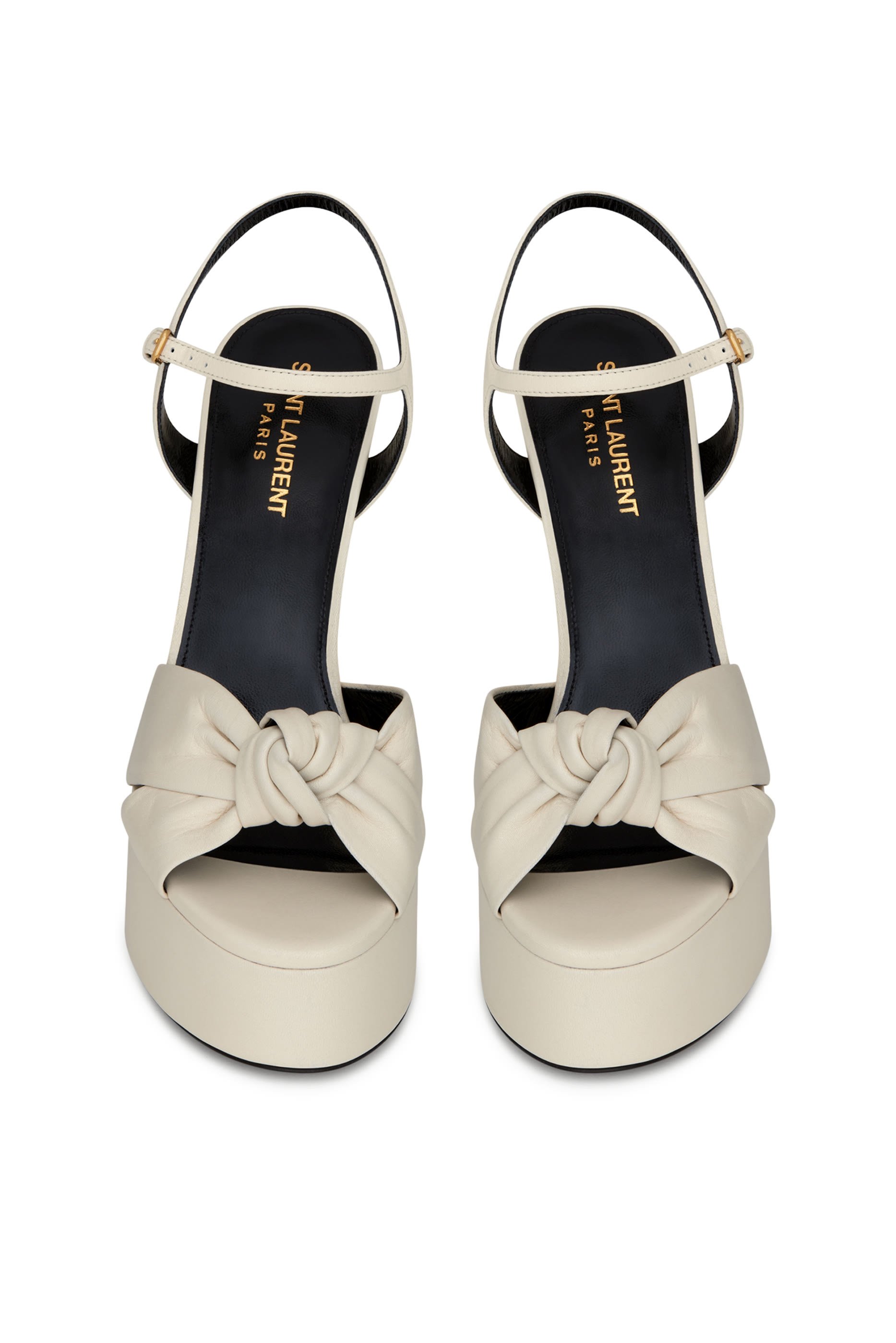  Bianca 125 Platform Sandals in Smooth Leather