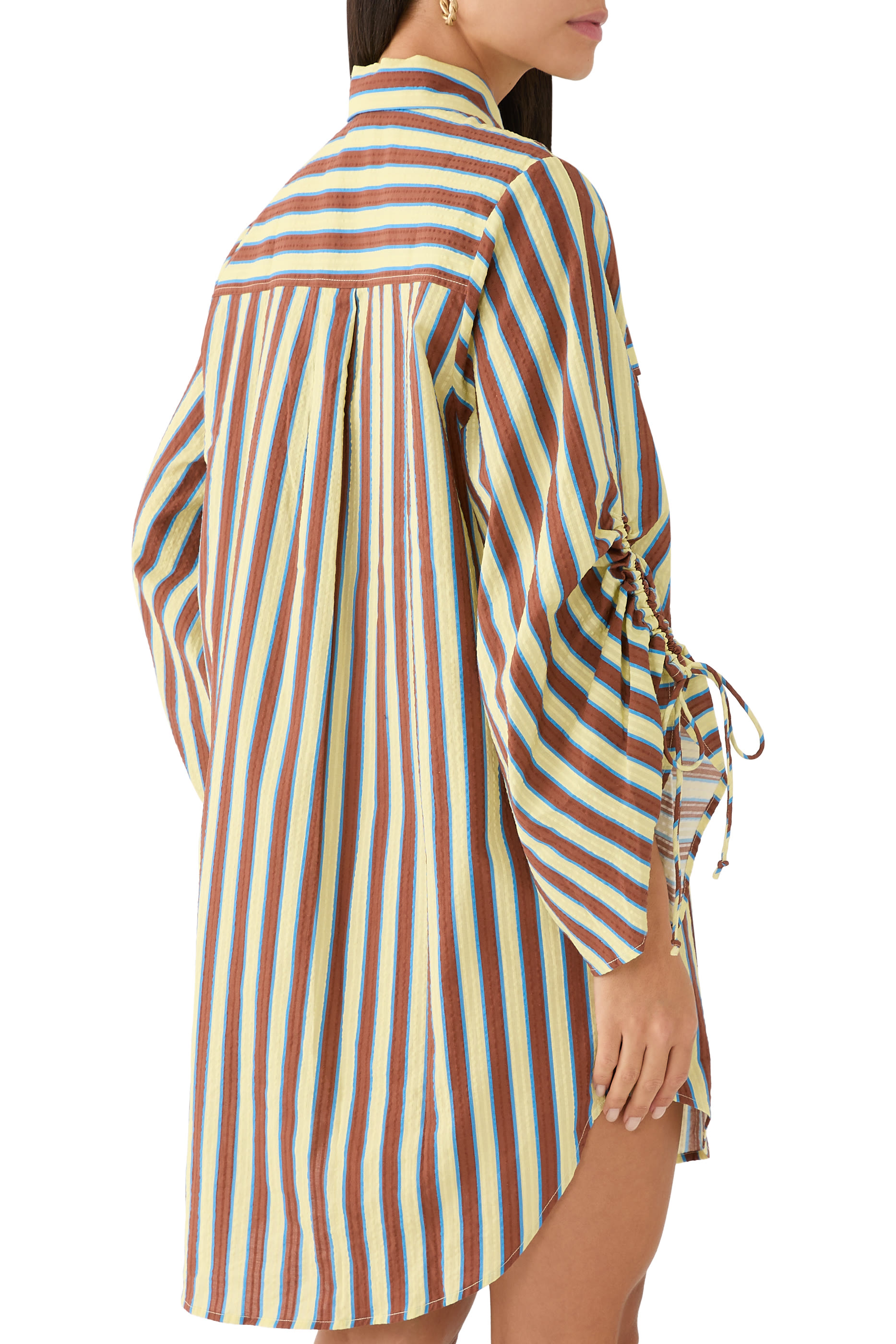 Tamsin Ruched Beach Shirt