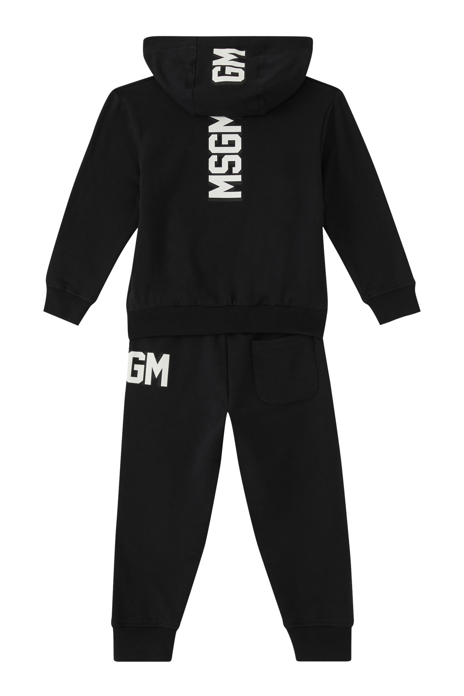 Kids Zip Hoodie and Fleece Stretch Pants Set