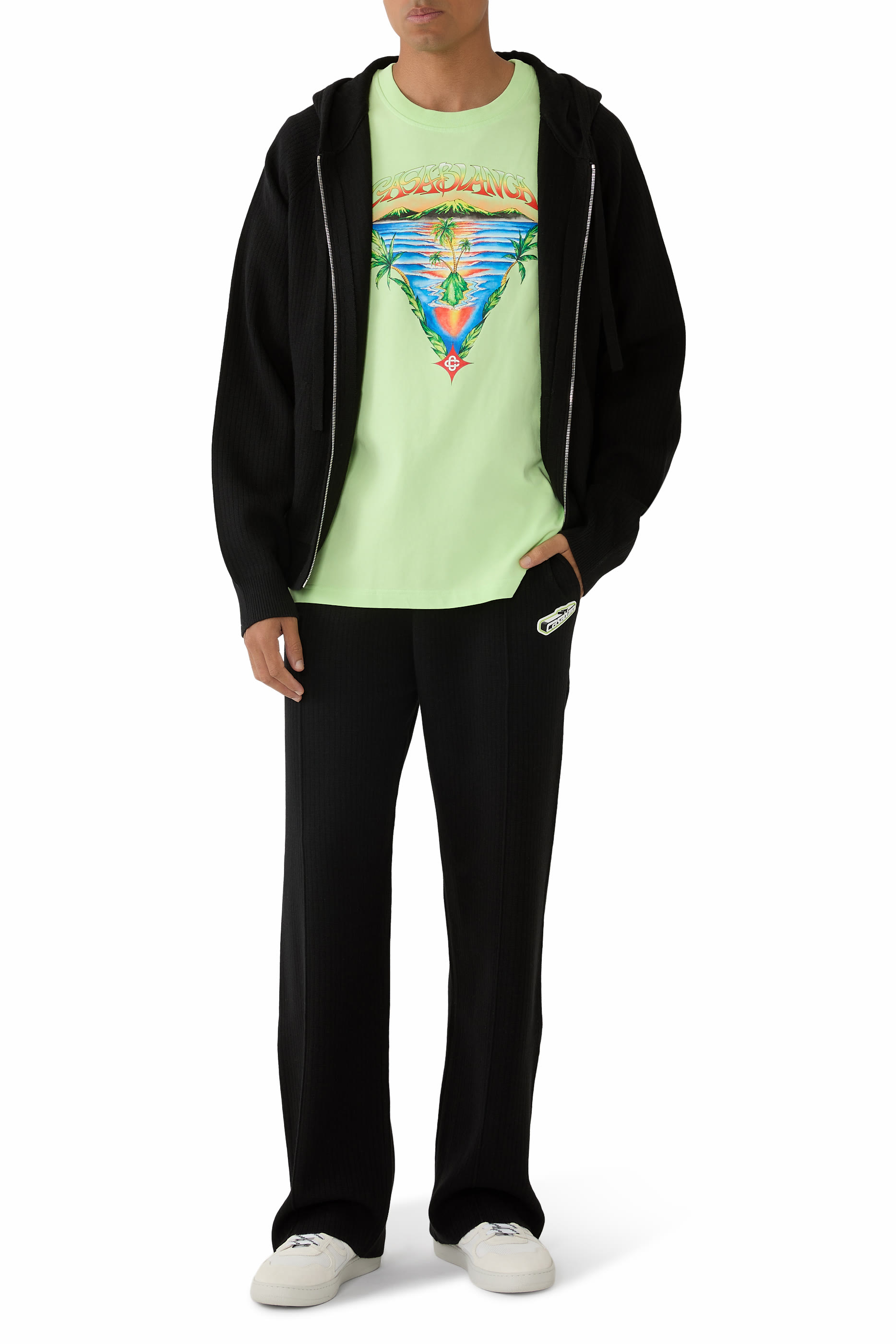 Rib Merino Trousers