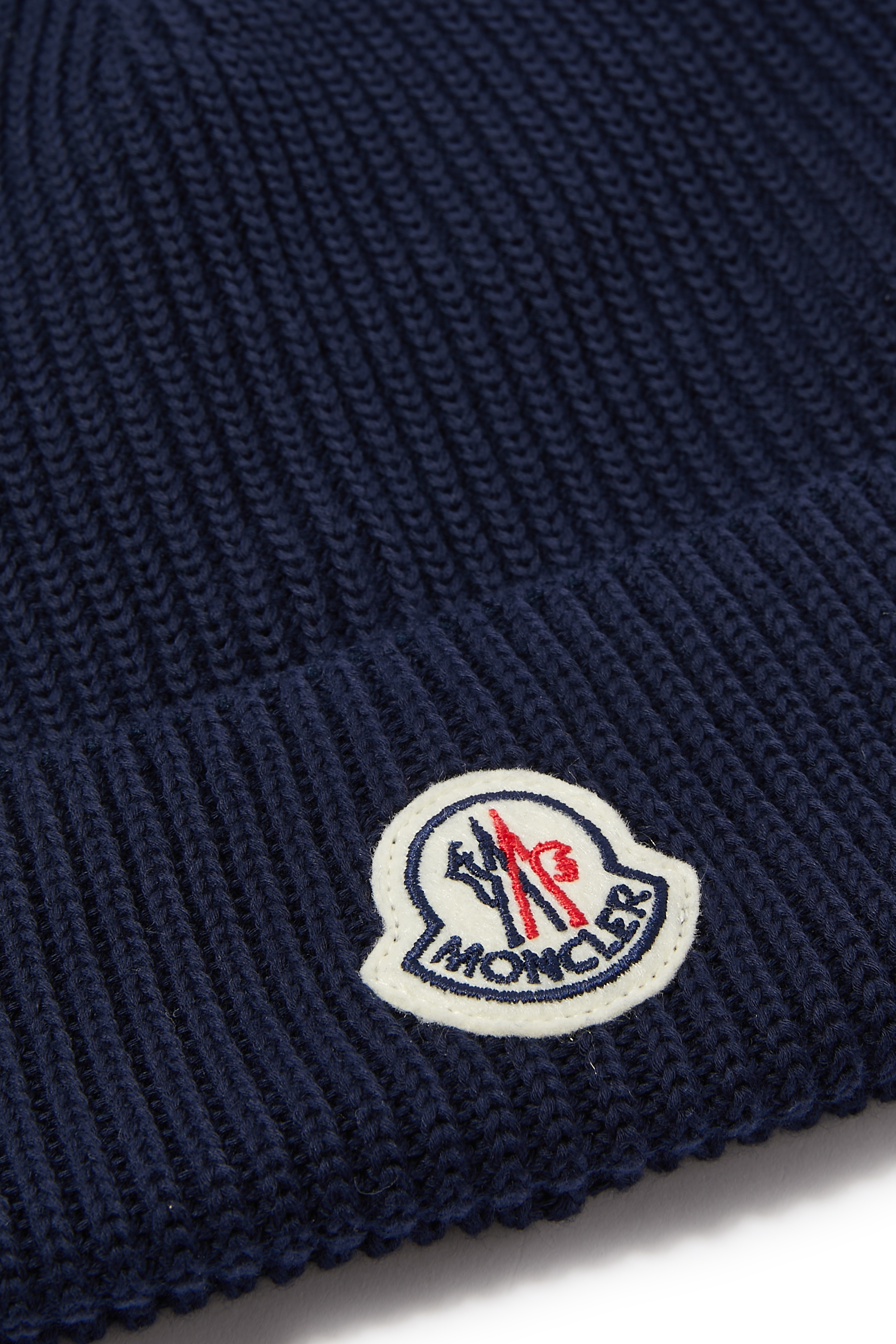 Logo Patch Knit Beanie