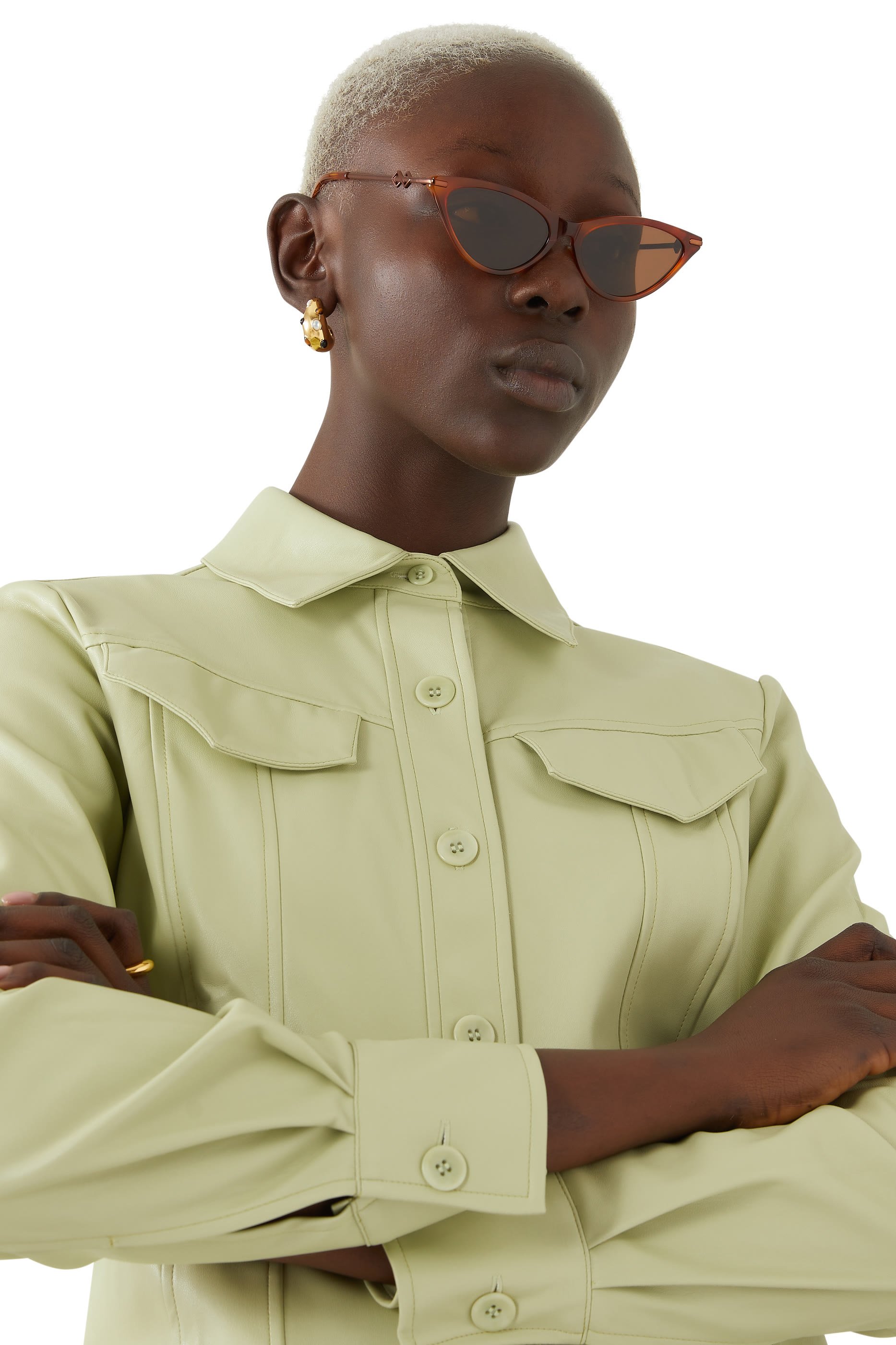 Kourt Cat-Eye Sunglasses