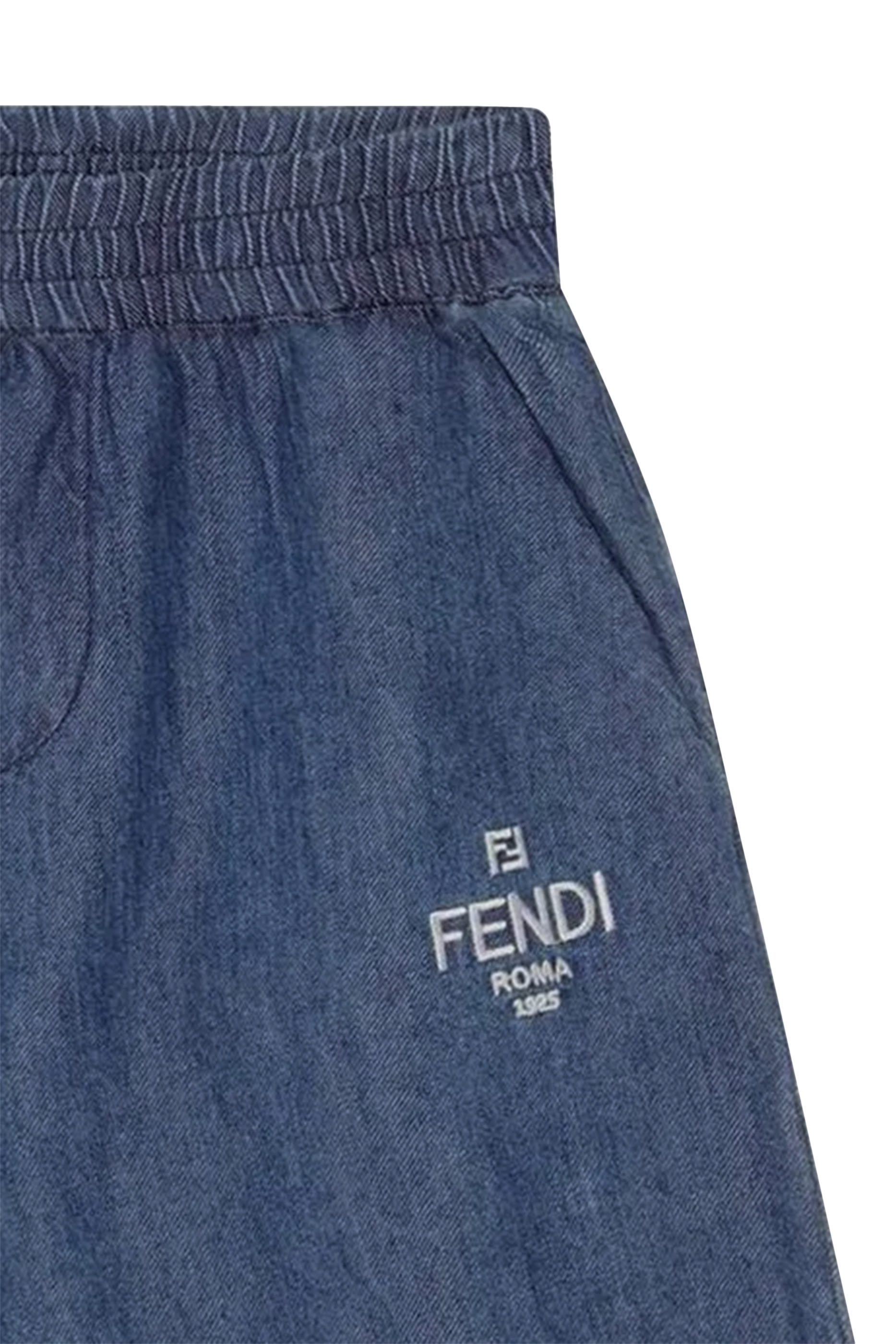 Kids  Logo Denim Shorts 
