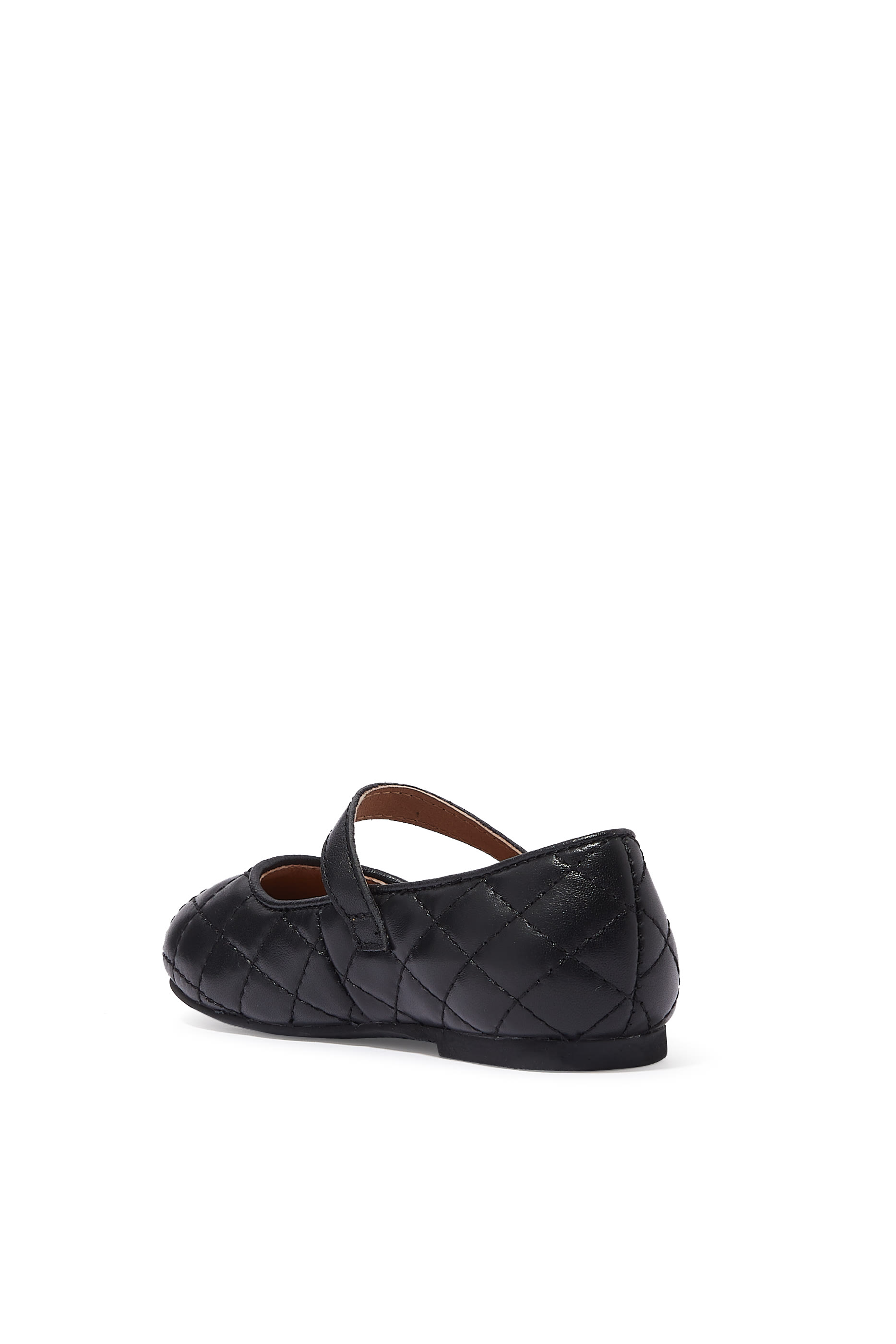 Kids Ballerina Leather Pumps