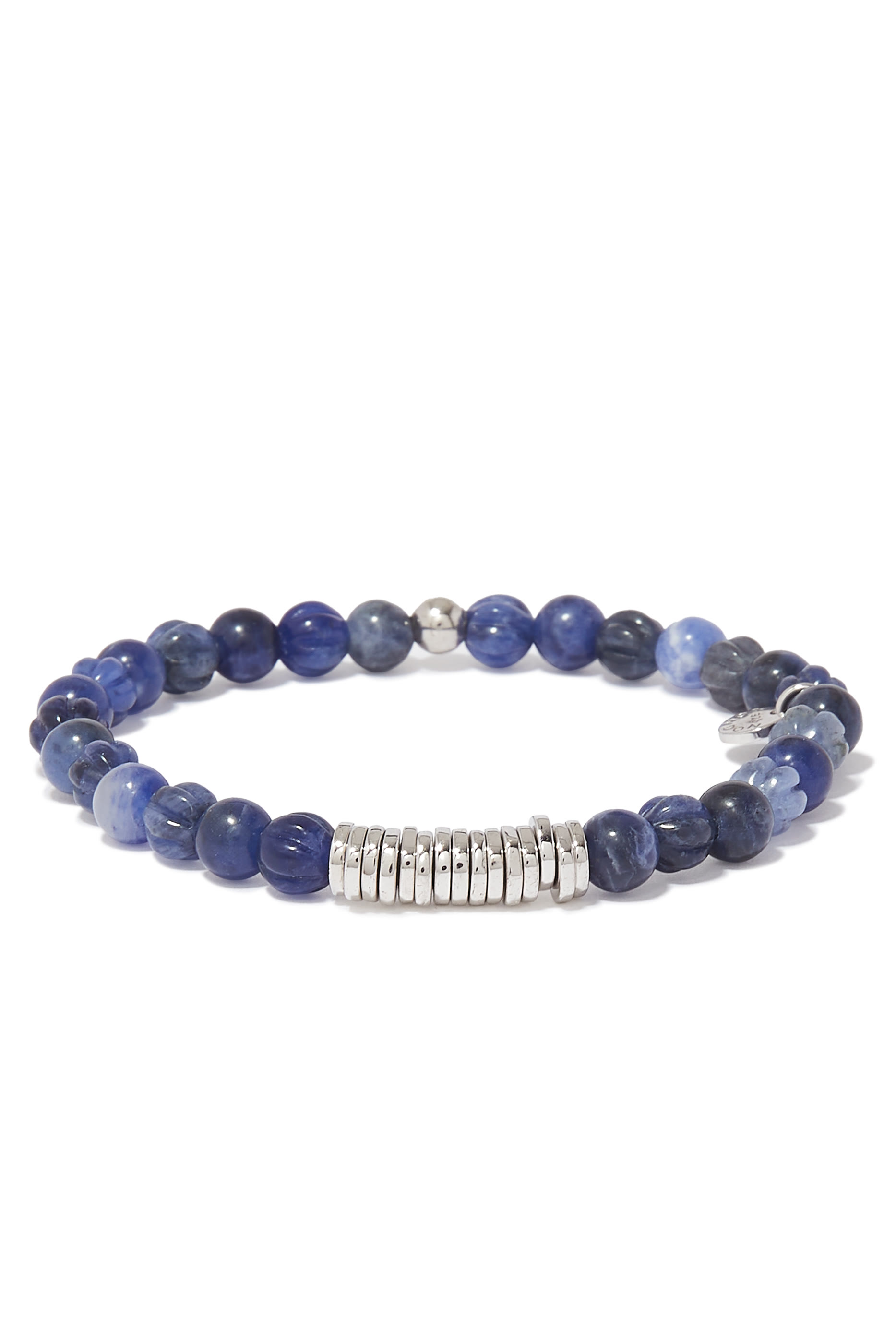 Blue Disc Bracelet