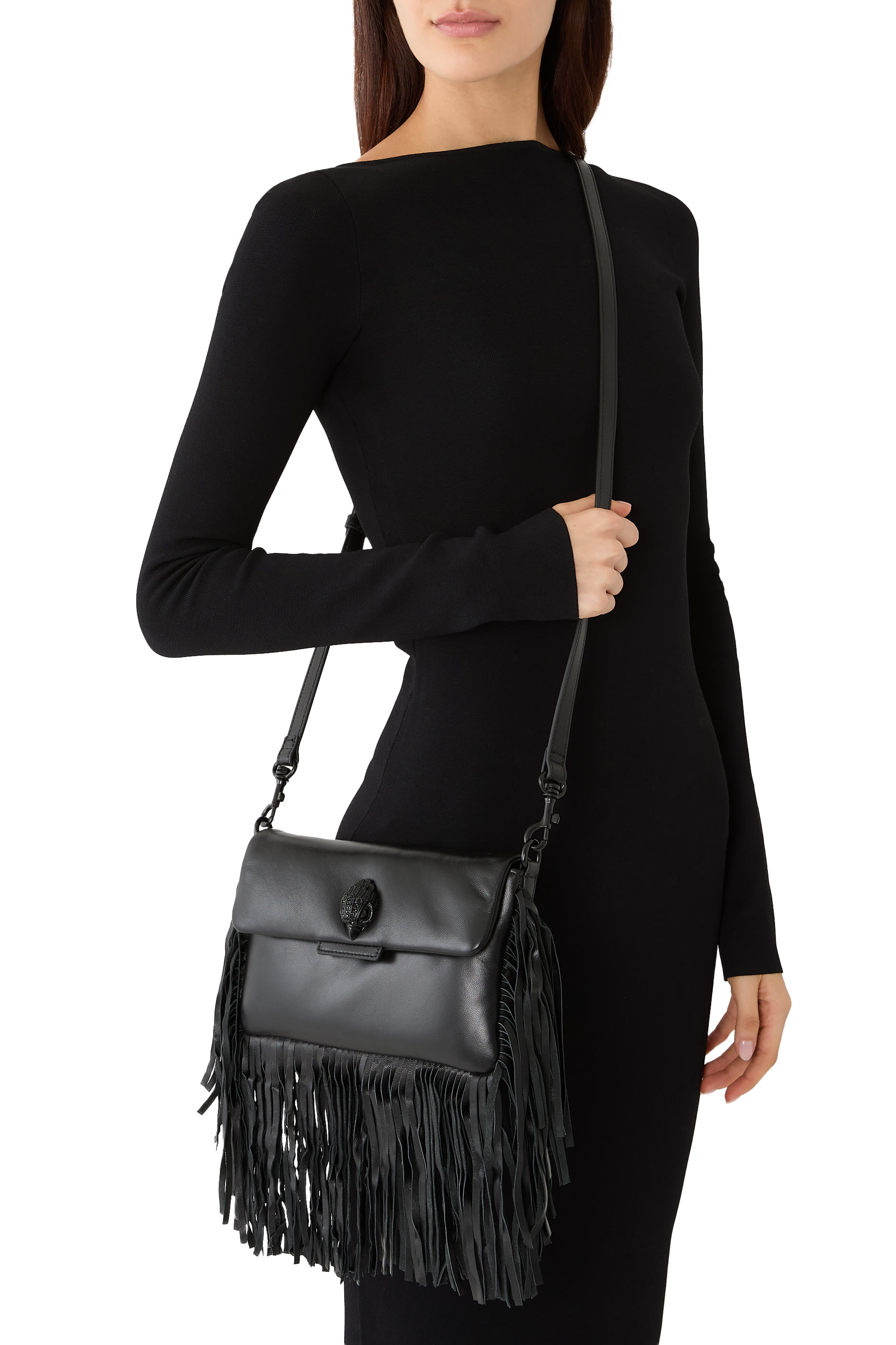Oxford Fringe Drench Shoulder Bag 