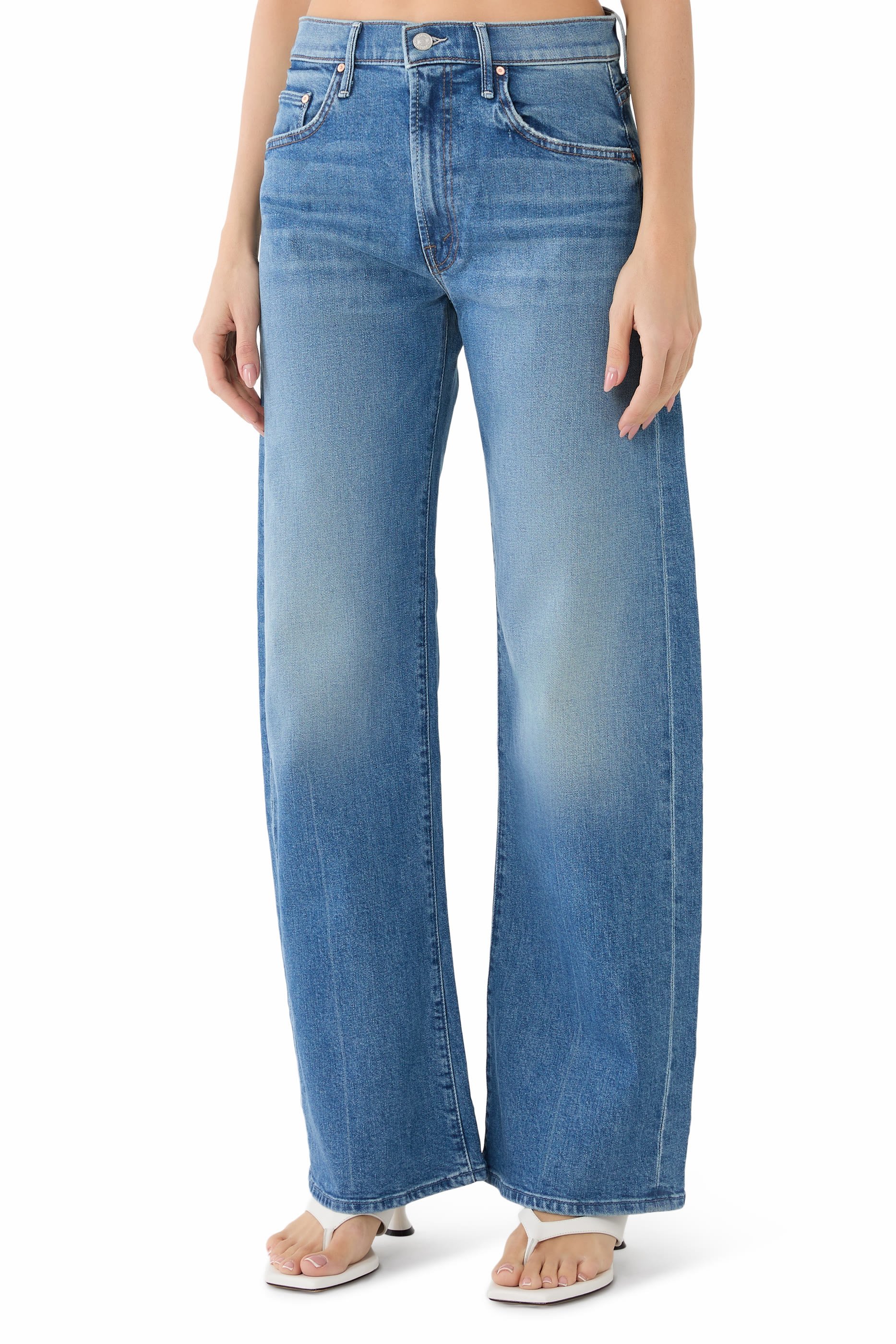 The Mid-Rise Lasso Sneak Pants