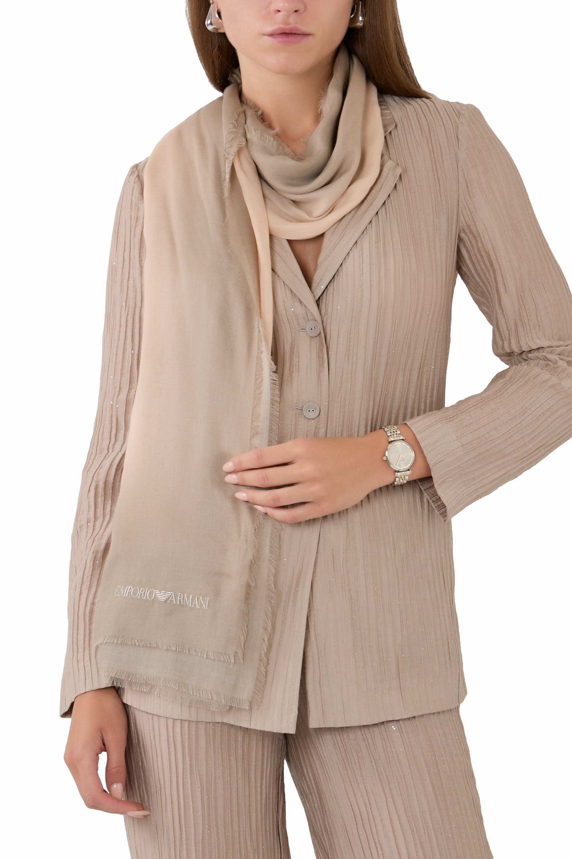 Gradient Print Scarf