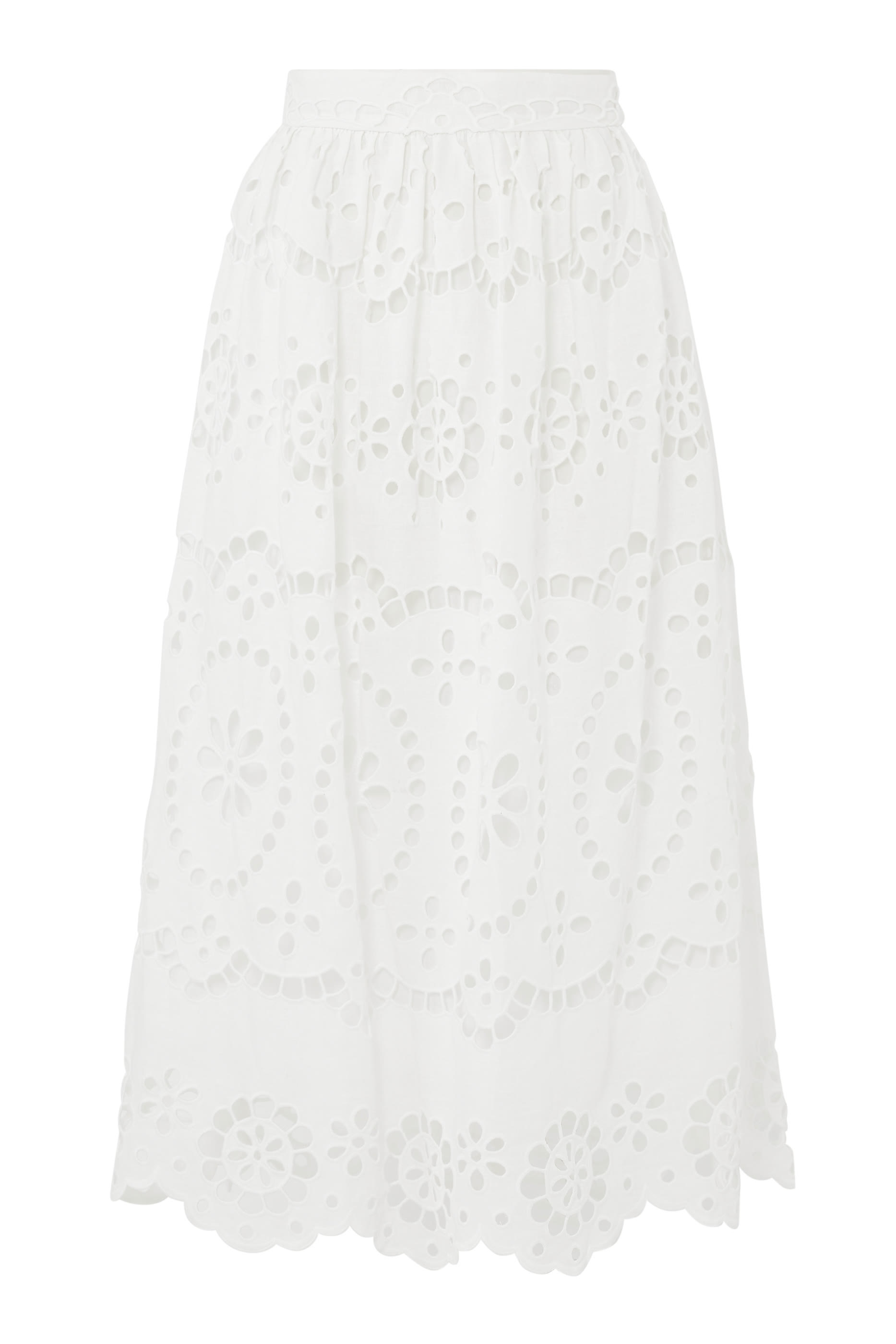 Lexi Embroidered Midi Skirt